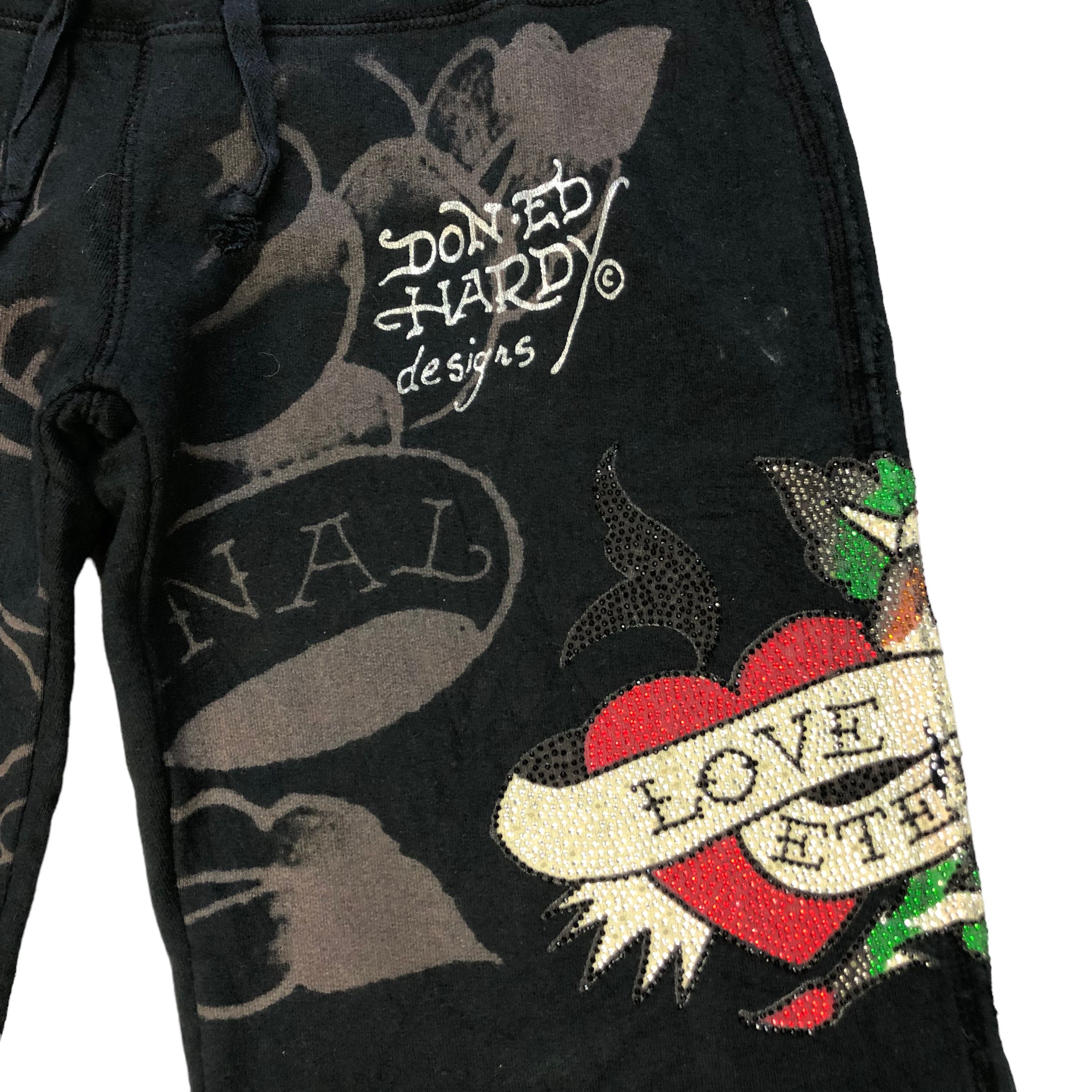 Christian Audigier DON ED HARDY SHORT PANT #7034-106 Size 33" - 3 Thumbnail