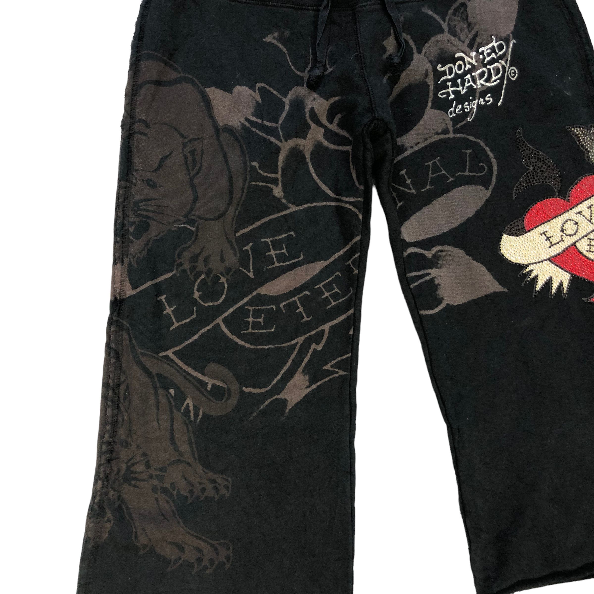 Christian Audigier DON ED HARDY SHORT PANT #7034-106 Size 33" - 4 Thumbnail