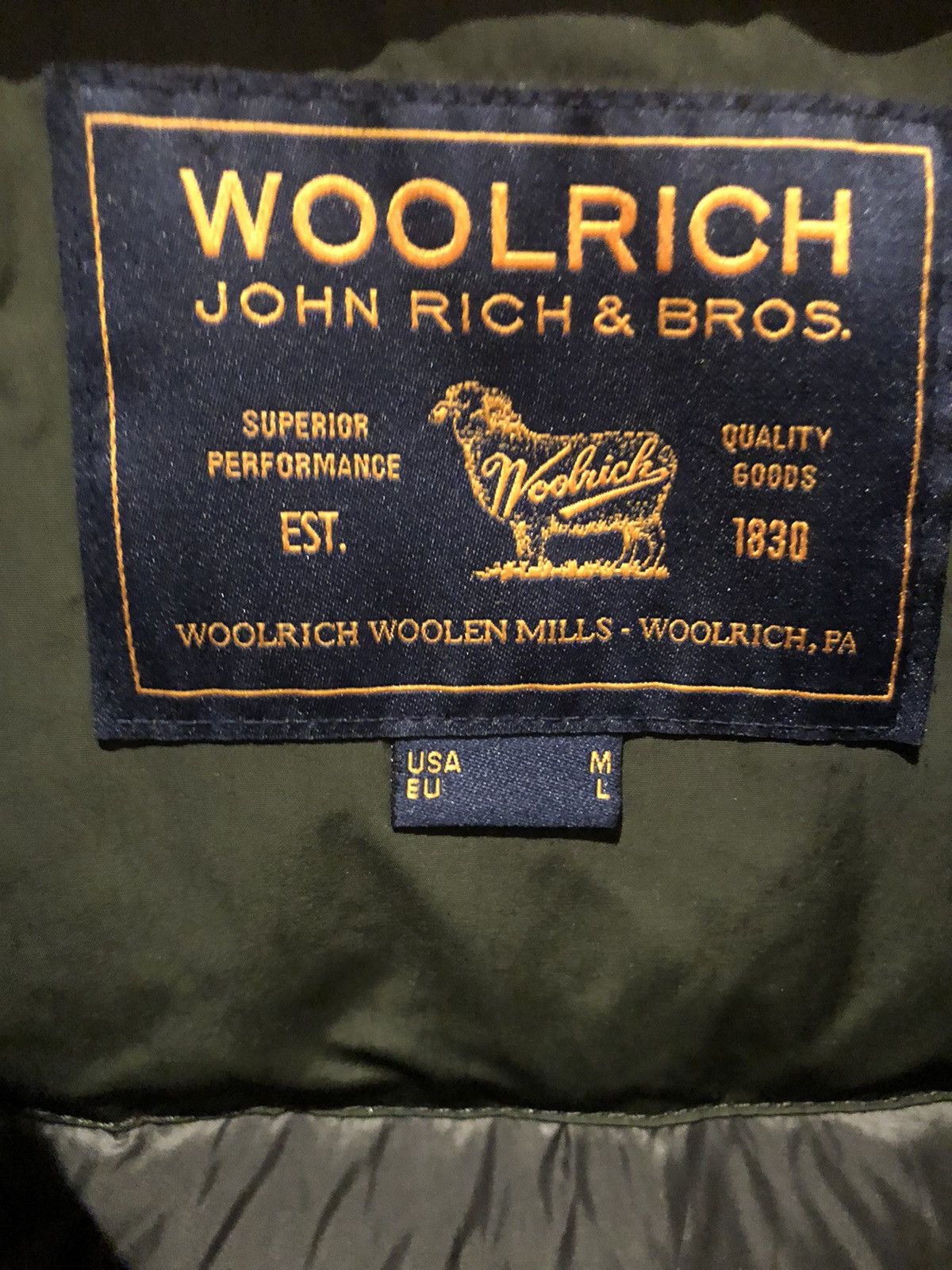 Woolrich Woolen Mills Woolrich John Rich & Bros Men's Pocono Field Jacket Size US M / EU 48-50 / 2 - 3 Thumbnail