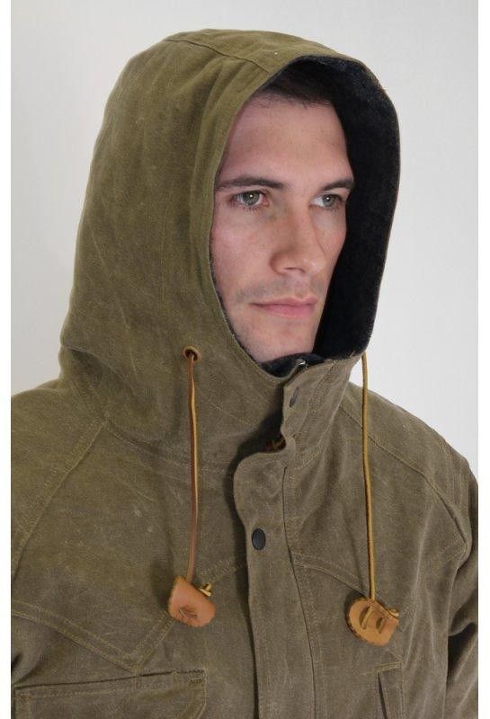 Monitaly Monitaly Waxed Canvas Felt lined Mountain Parka M Size US M / EU 48-50 / 2 - 4 Thumbnail