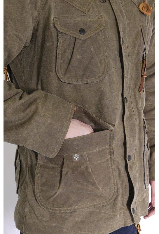 Monitaly Monitaly Waxed Canvas Felt lined Mountain Parka M Size US M / EU 48-50 / 2 - 2 Thumbnail