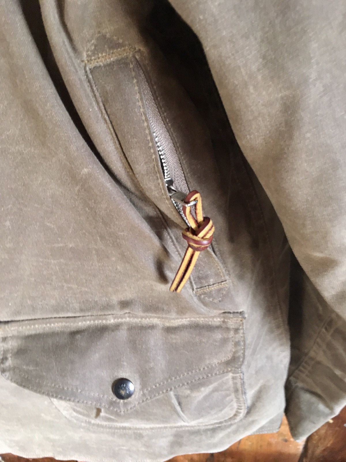 Monitaly Monitaly Waxed Canvas Felt lined Mountain Parka M Size US M / EU 48-50 / 2 - 14 Thumbnail