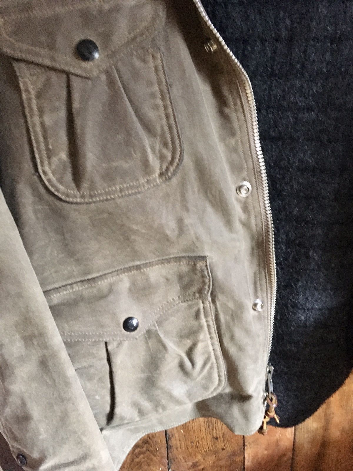 Monitaly Monitaly Waxed Canvas Felt lined Mountain Parka M Size US M / EU 48-50 / 2 - 16 Thumbnail
