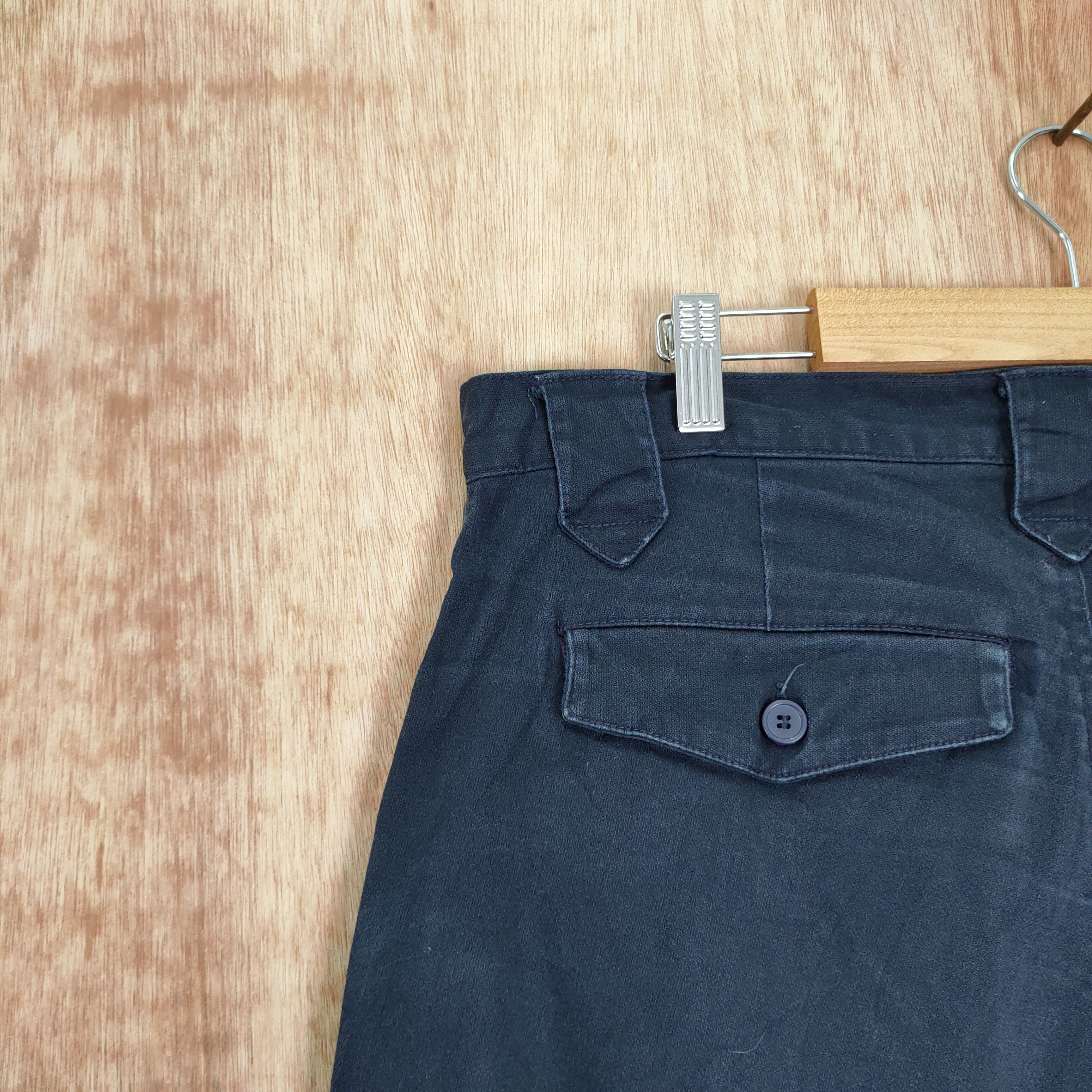 Japanese Brand × Vintage JAPANESE BRAND DARK BLUE WORKWEAR CARGO PANTS Size US 34 / EU 50 - 13 Thumbnail