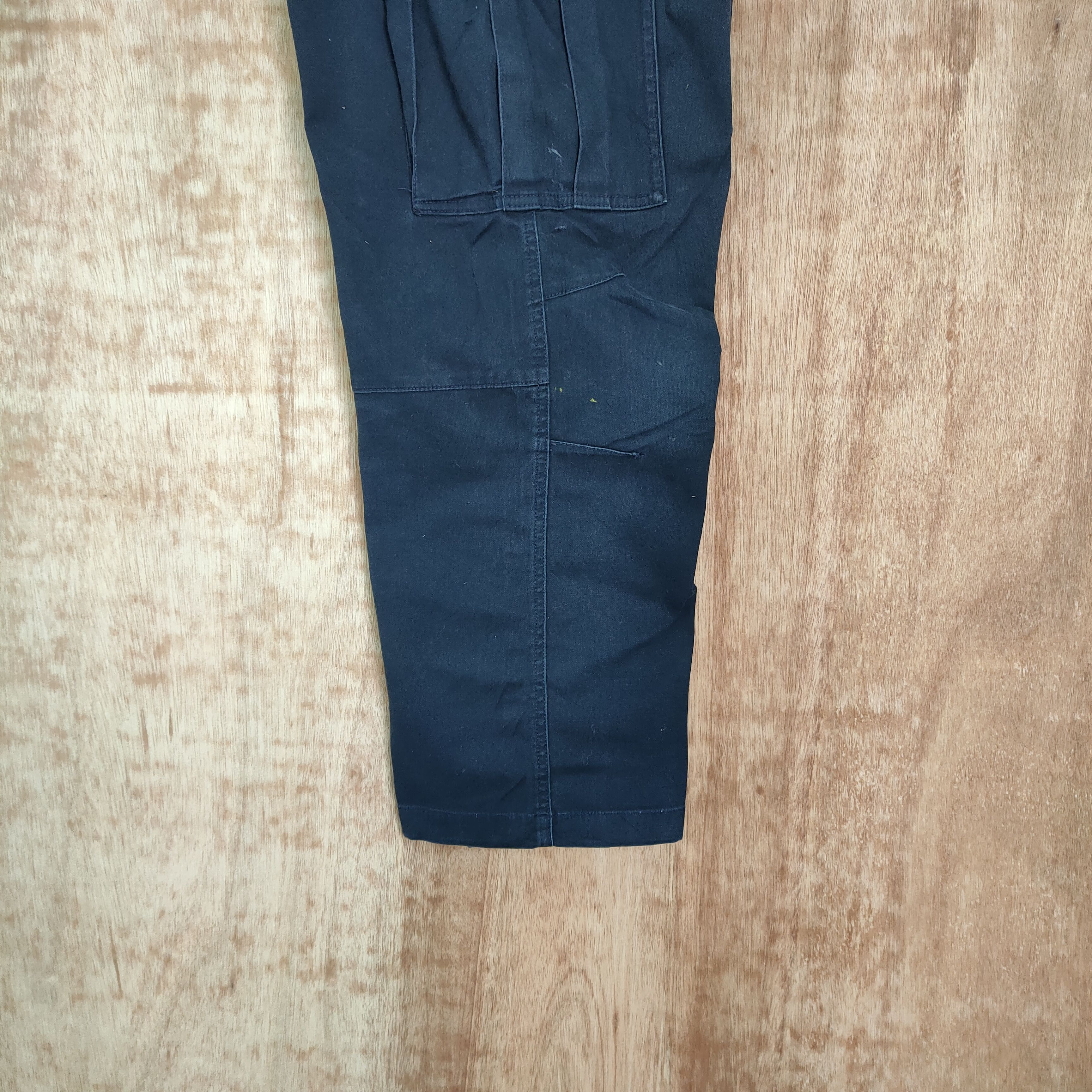 Japanese Brand × Vintage JAPANESE BRAND DARK BLUE WORKWEAR CARGO PANTS Size US 34 / EU 50 - 11 Thumbnail