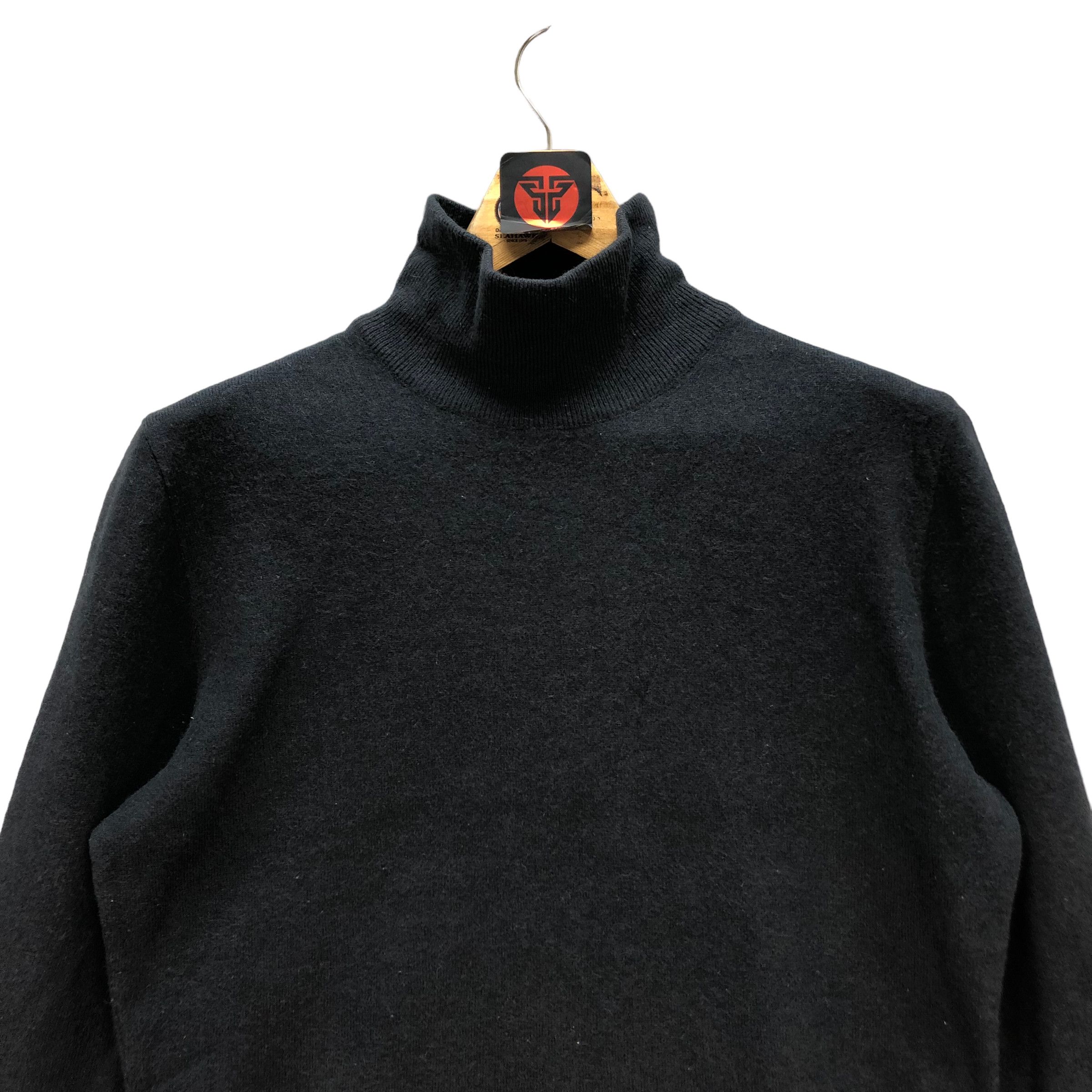 Japanese Brand LAUREL ESCADA LONG SLEEVE TURTLE NECK SHIRTS #6991-104 Size XS / US 0-2 / IT 36-38 - 2 Thumbnail