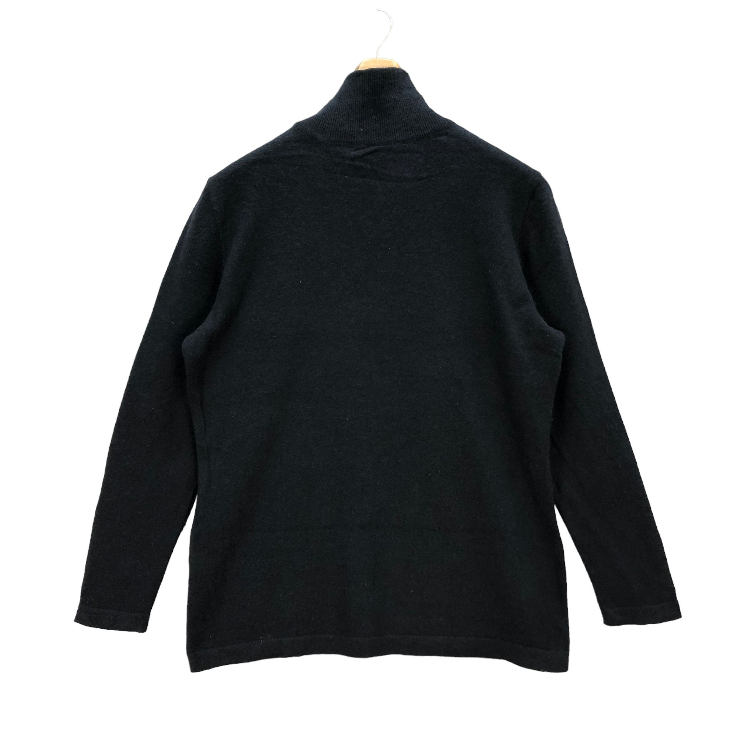 Japanese Brand LAUREL ESCADA LONG SLEEVE TURTLE NECK SHIRTS #6991-104 Size XS / US 0-2 / IT 36-38 - 8 Thumbnail