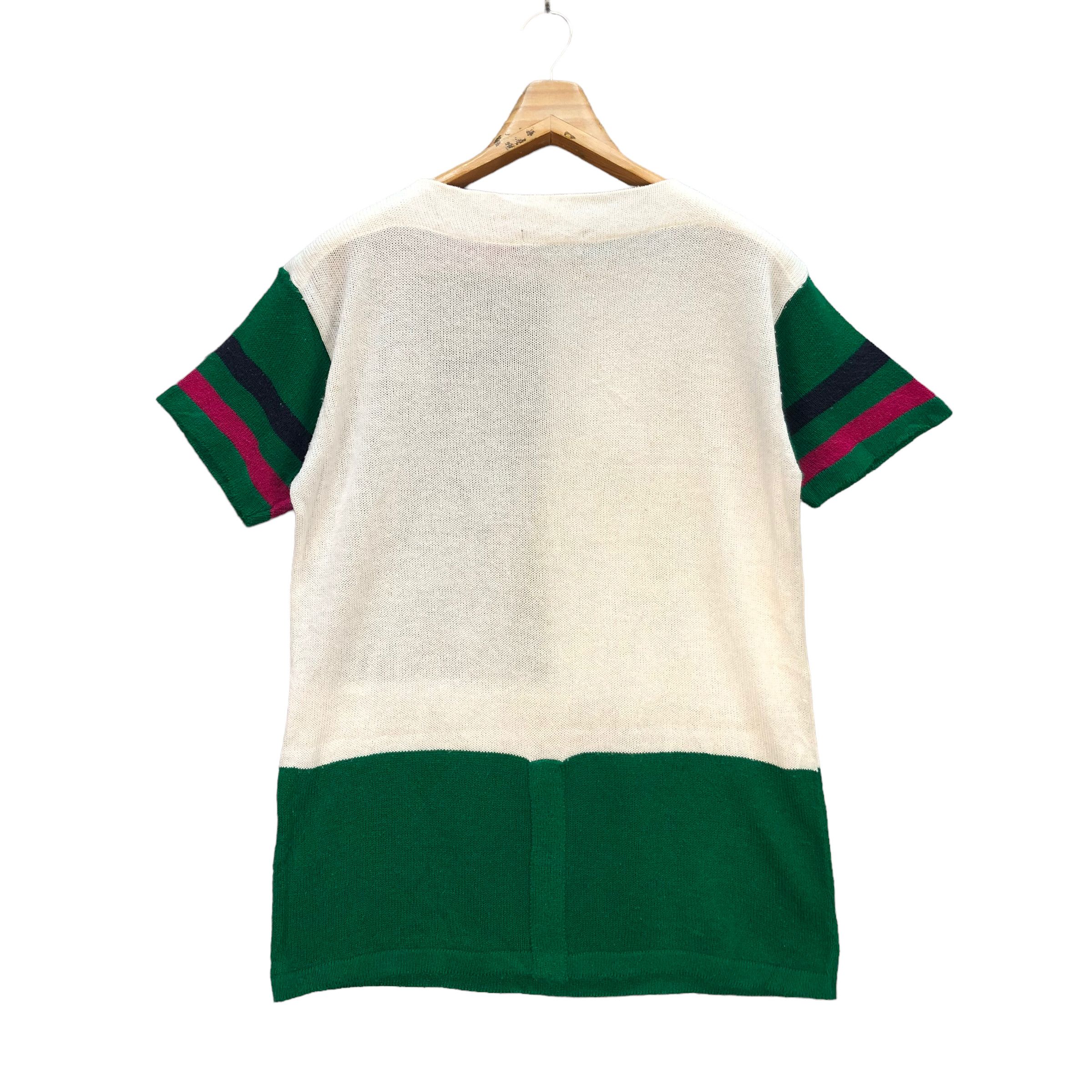 Japanese Brand VINTAGE KOIBITO MISAKI SHINY AGLEAN KNITWEAR #6996-104 Size S / US 4 / IT 40 - 11 Thumbnail
