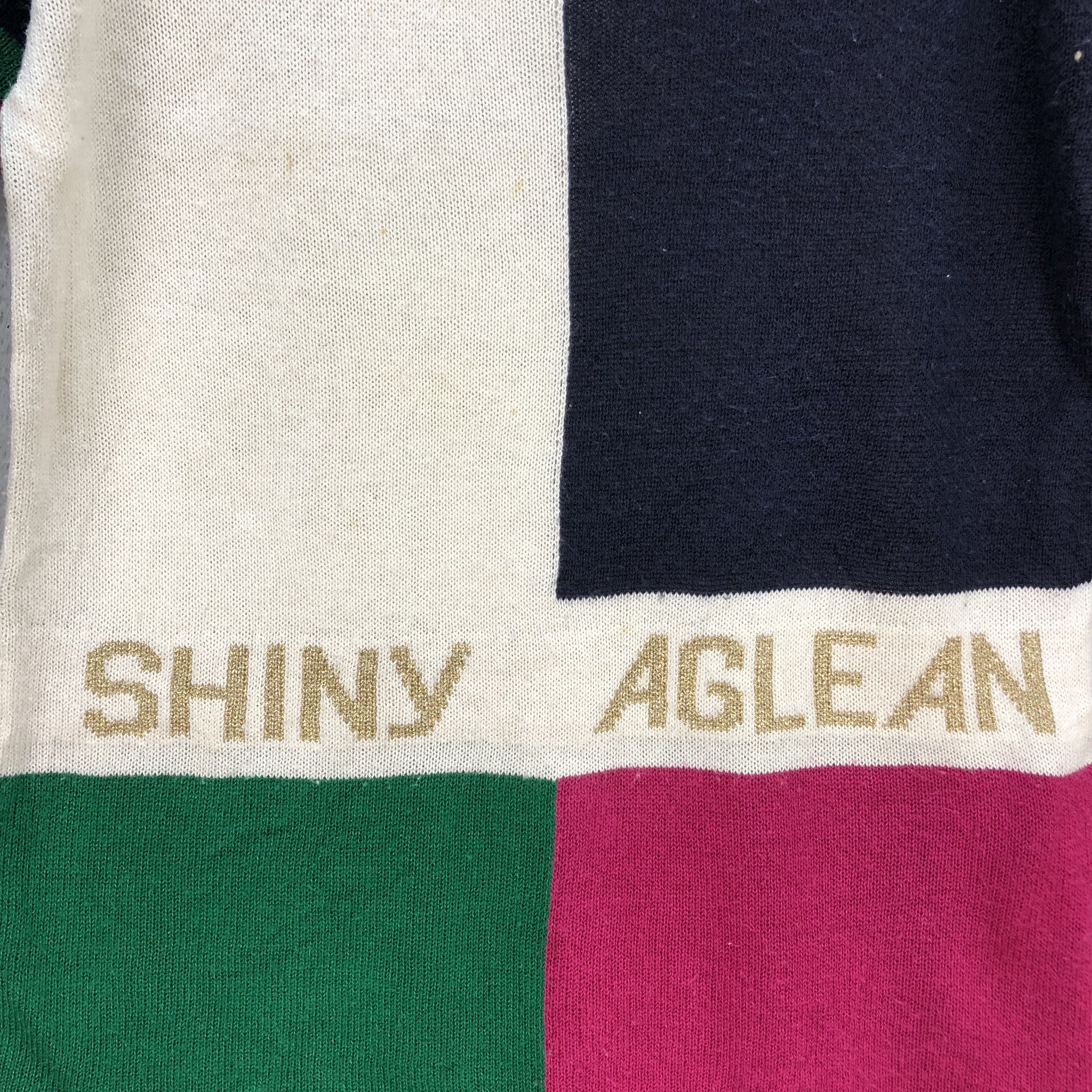 Japanese Brand VINTAGE KOIBITO MISAKI SHINY AGLEAN KNITWEAR #6996-104 Size S / US 4 / IT 40 - 3 Thumbnail
