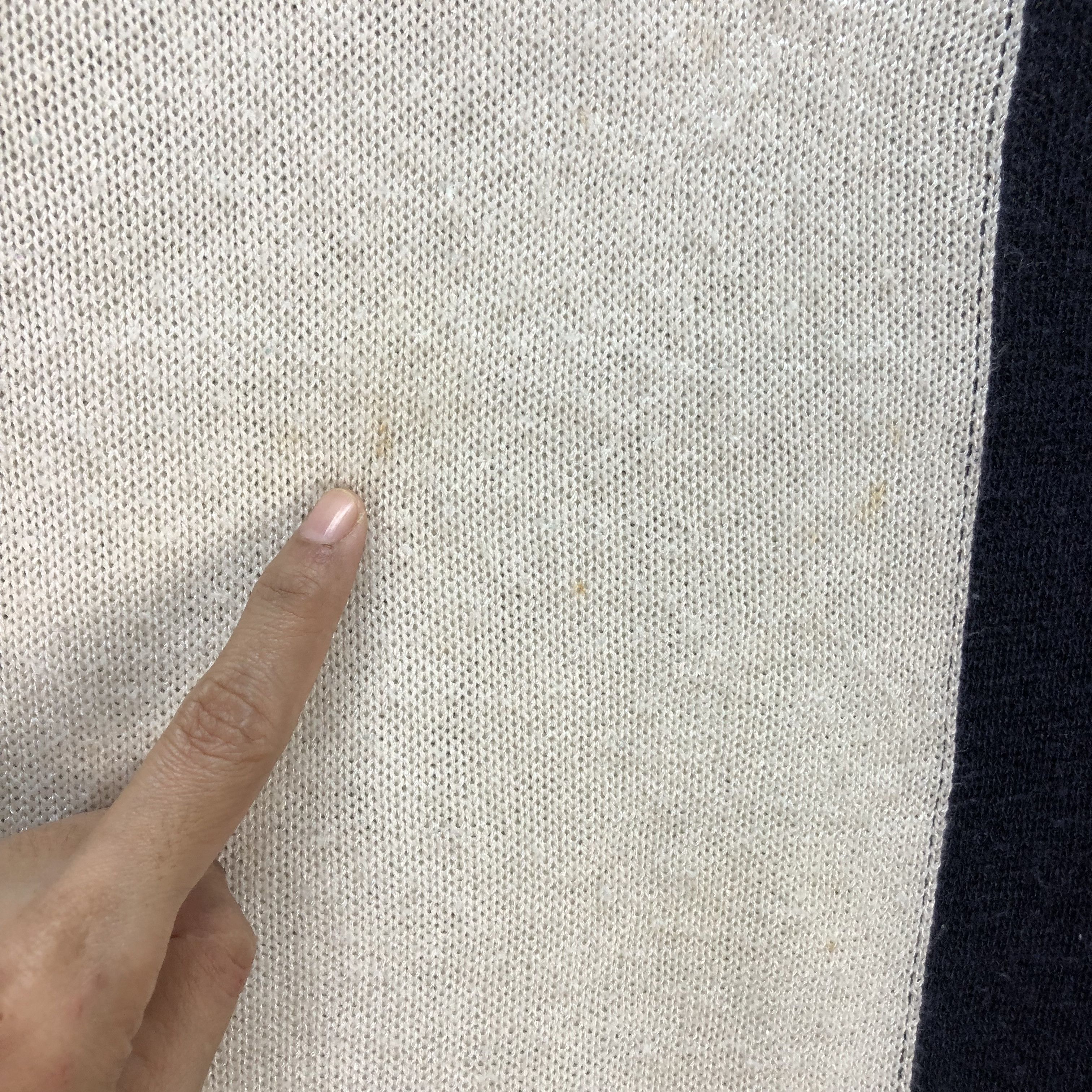 Japanese Brand VINTAGE KOIBITO MISAKI SHINY AGLEAN KNITWEAR #6996-104 Size S / US 4 / IT 40 - 4 Thumbnail