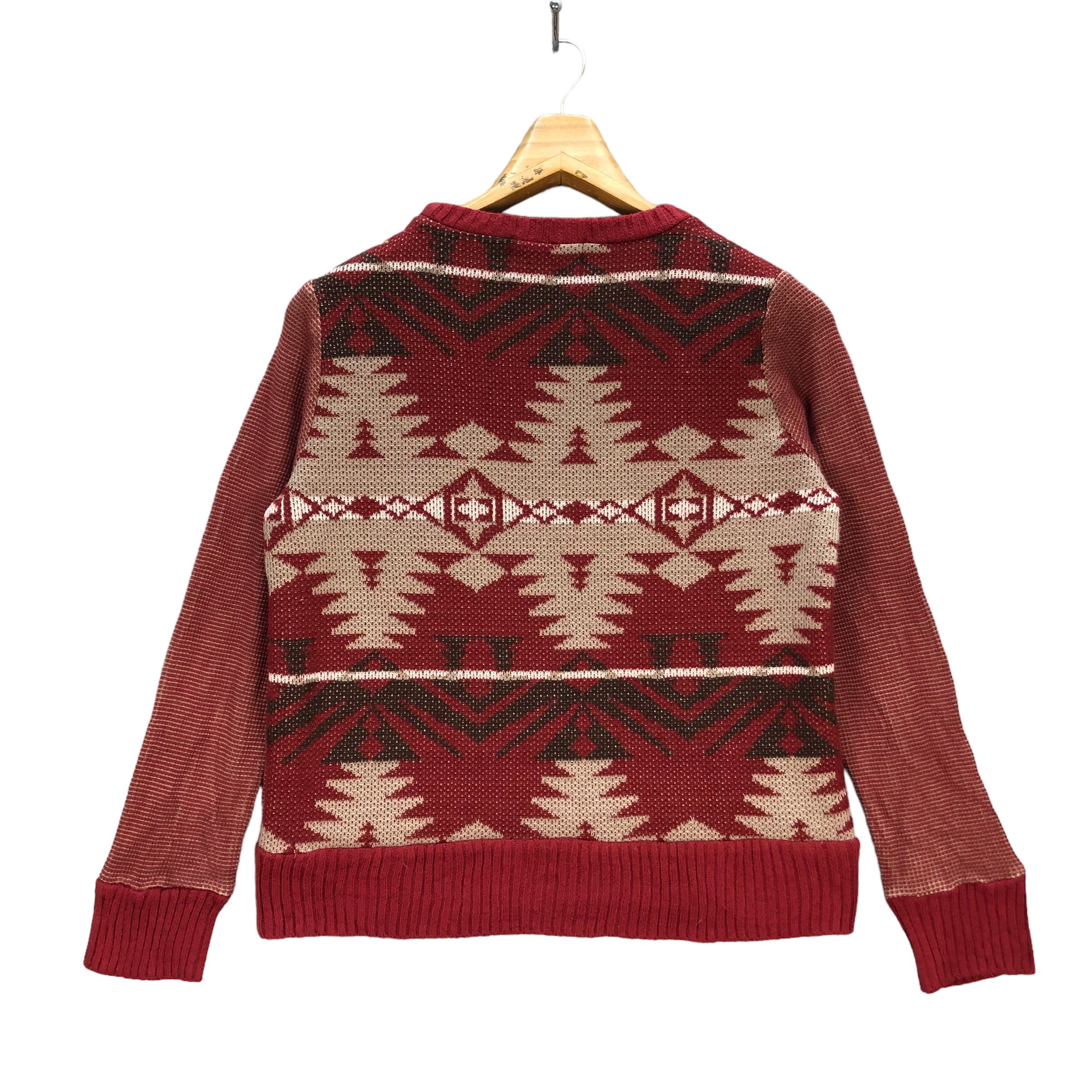 Image of Navajo Arnold Palmer Classic Style Knit Sweater 6999-104 in Red, Men's (Size XS)