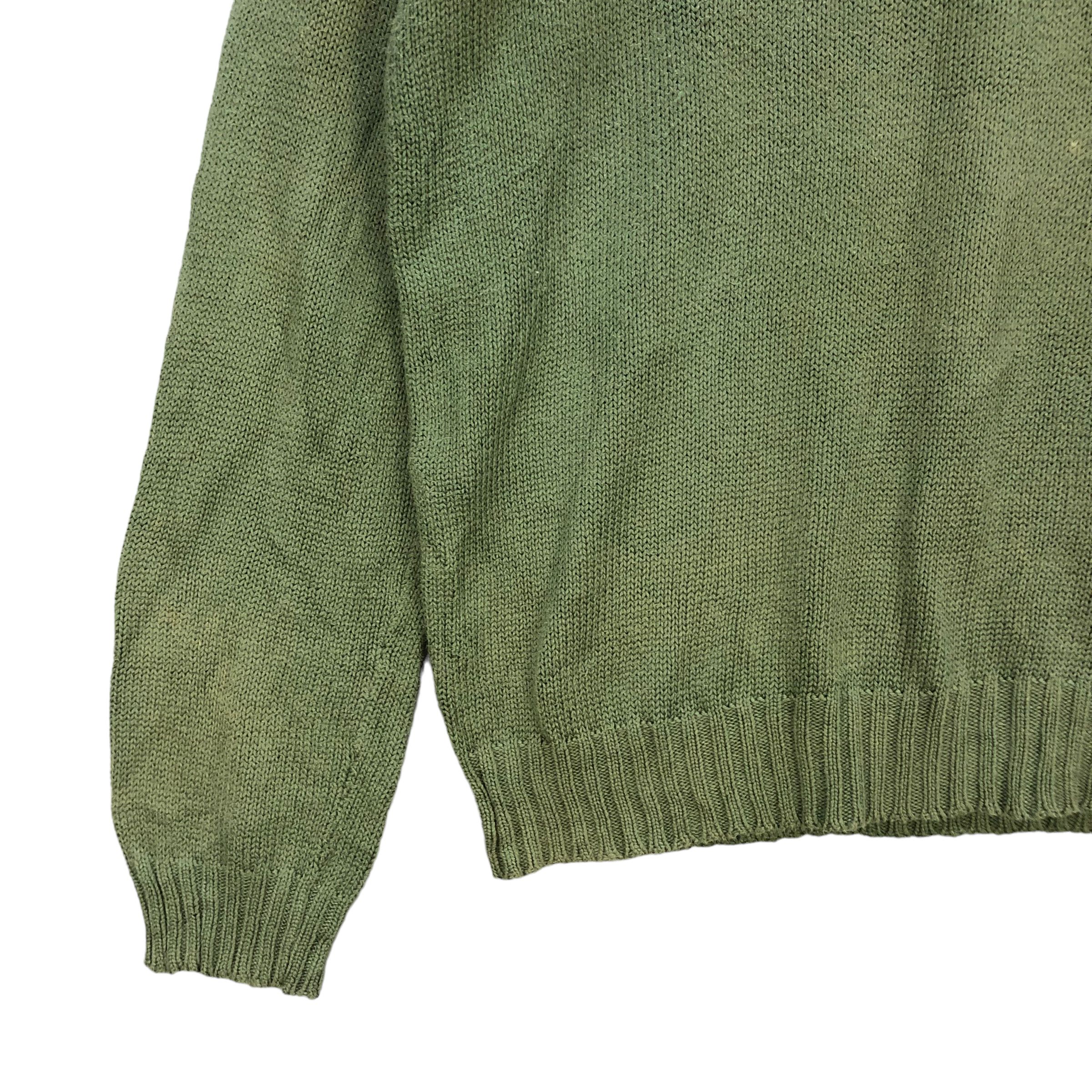 Polo Ralph Lauren POLO RL GREEN KNIT SWEATER #7000-104 Size US L / EU 52-54 / 3 - 5 Thumbnail