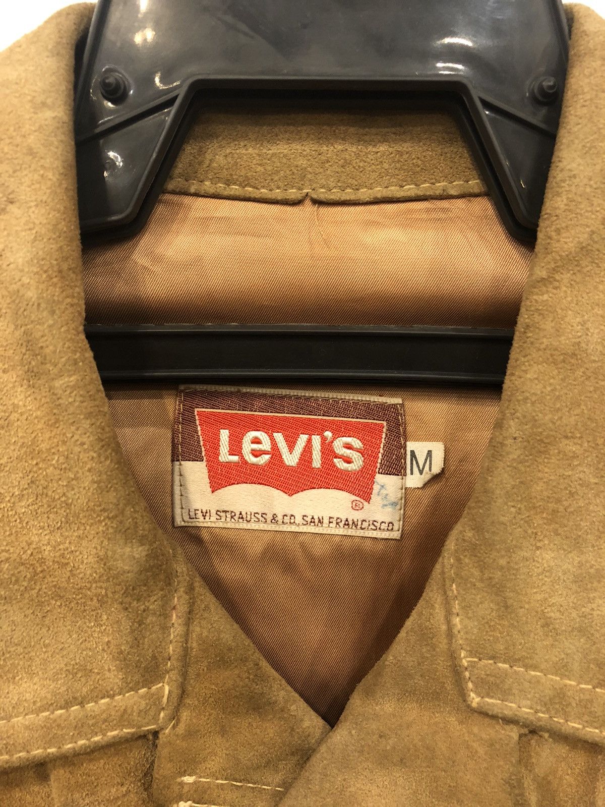 Levi's × Vintage Levis Cowhide Jacket OrangeTag Size US L / EU 52-54 / 3 - 4 Thumbnail