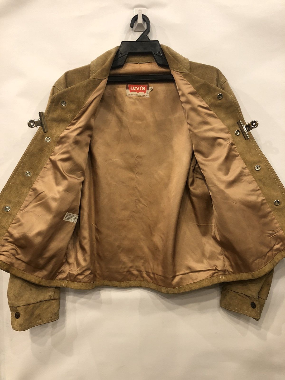 Levi's × Vintage Levis Cowhide Jacket OrangeTag Size US L / EU 52-54 / 3 - 6 Thumbnail
