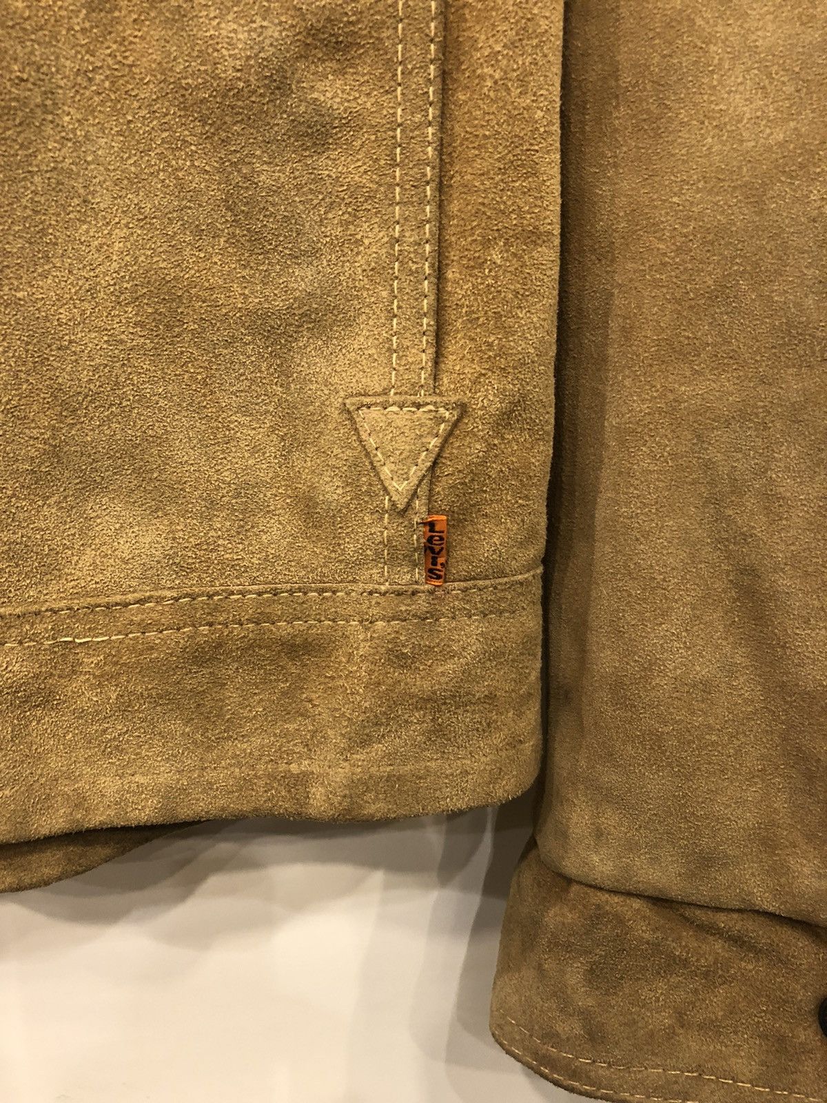 Levi's × Vintage Levis Cowhide Jacket OrangeTag Size US L / EU 52-54 / 3 - 2 Thumbnail