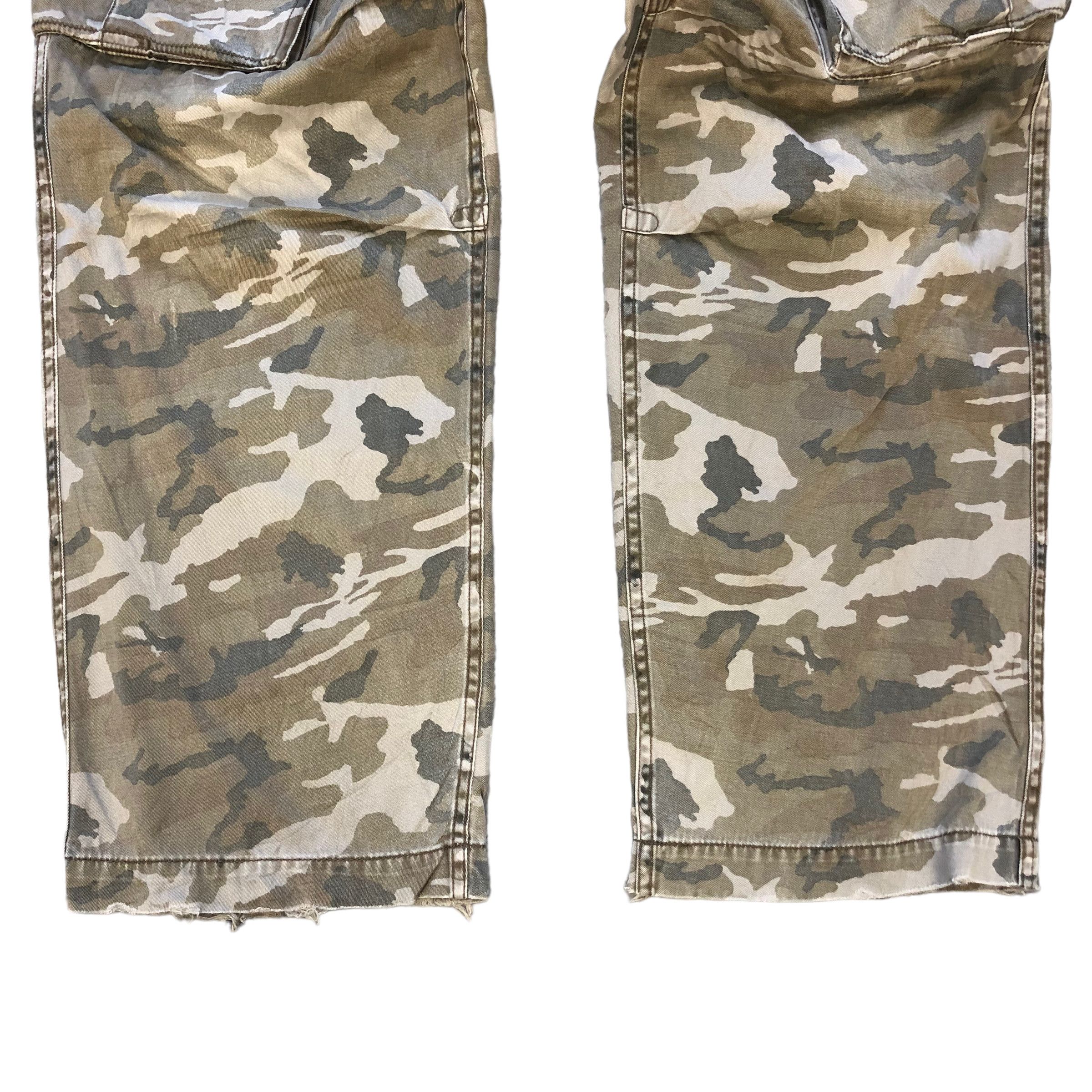Vintage RC 86 CAMO CARGO PANTS #7029-106 Size US 32 / EU 48 - 7 Thumbnail