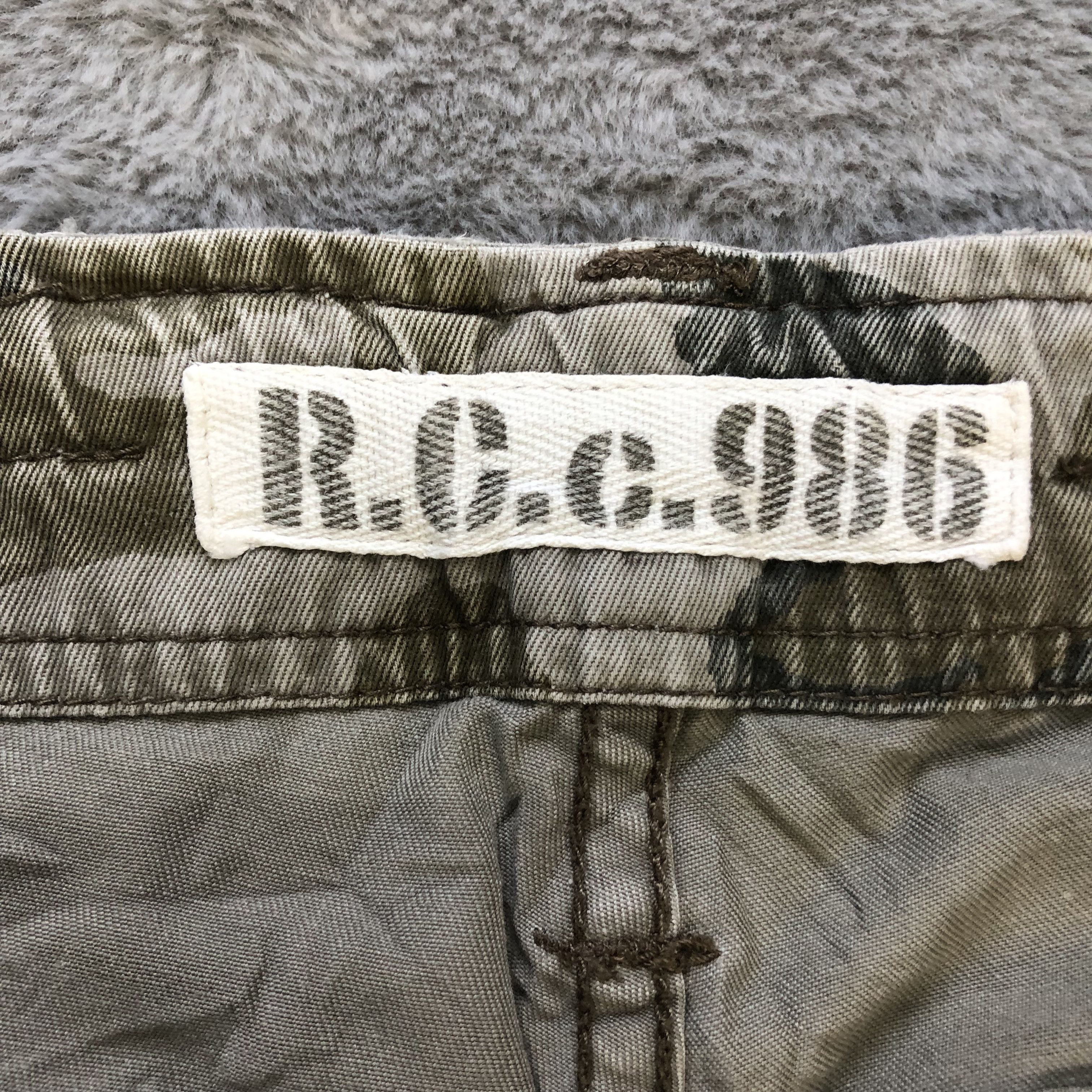 Vintage RC 86 CAMO CARGO PANTS #7029-106 Size US 32 / EU 48 - 10 Thumbnail