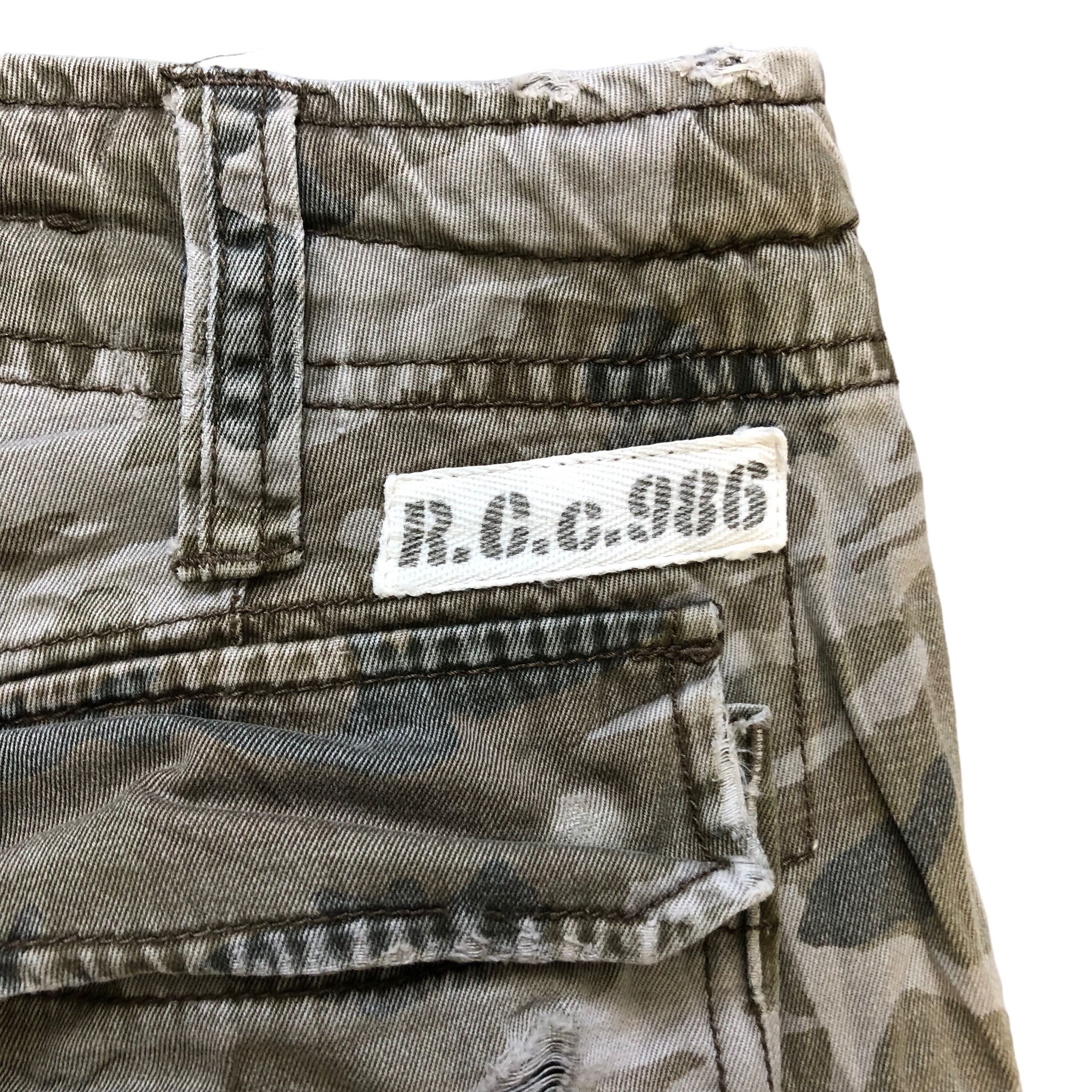 Vintage RC 86 CAMO CARGO PANTS #7029-106 Size US 32 / EU 48 - 15 Thumbnail