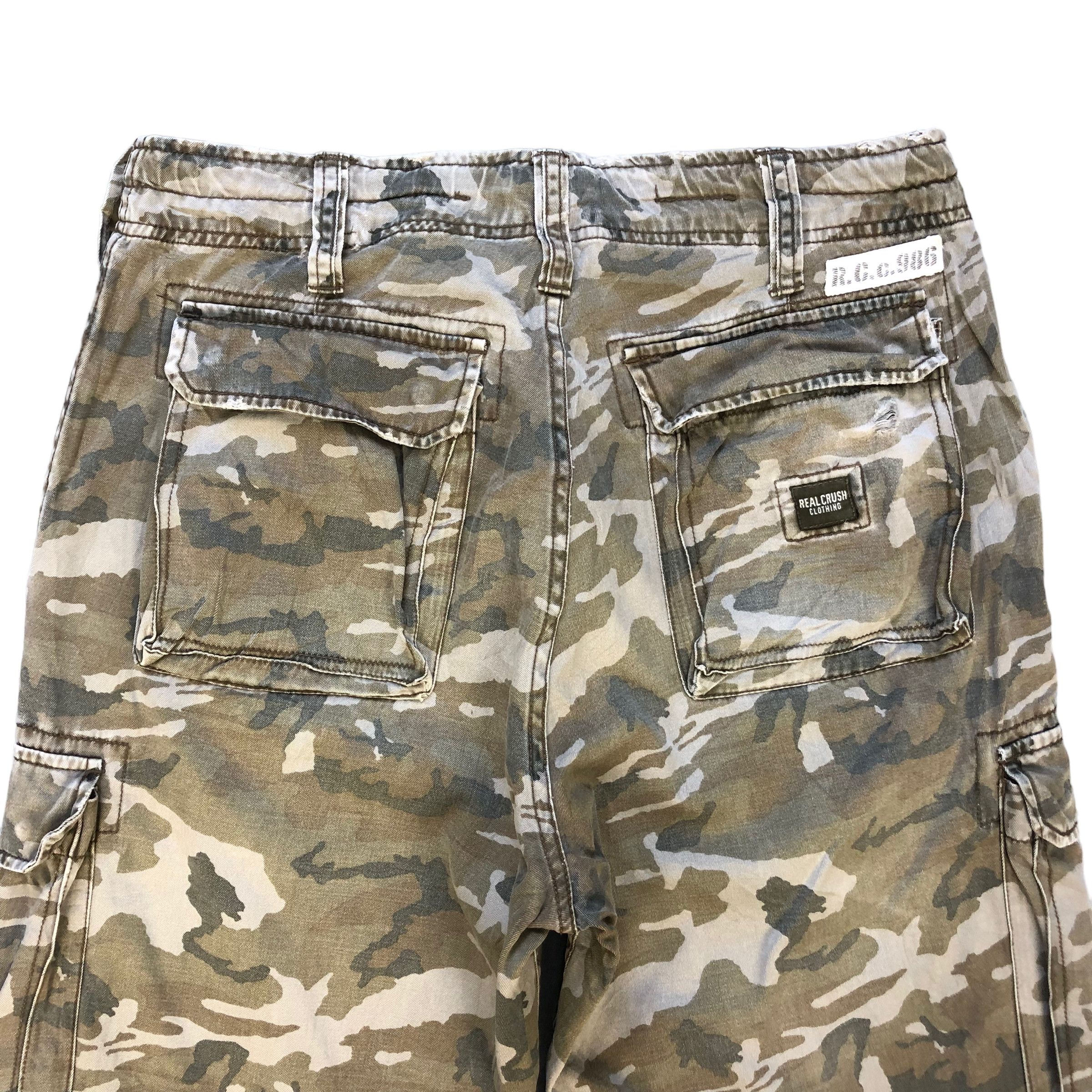 Vintage RC 86 CAMO CARGO PANTS #7029-106 Size US 32 / EU 48 - 13 Thumbnail