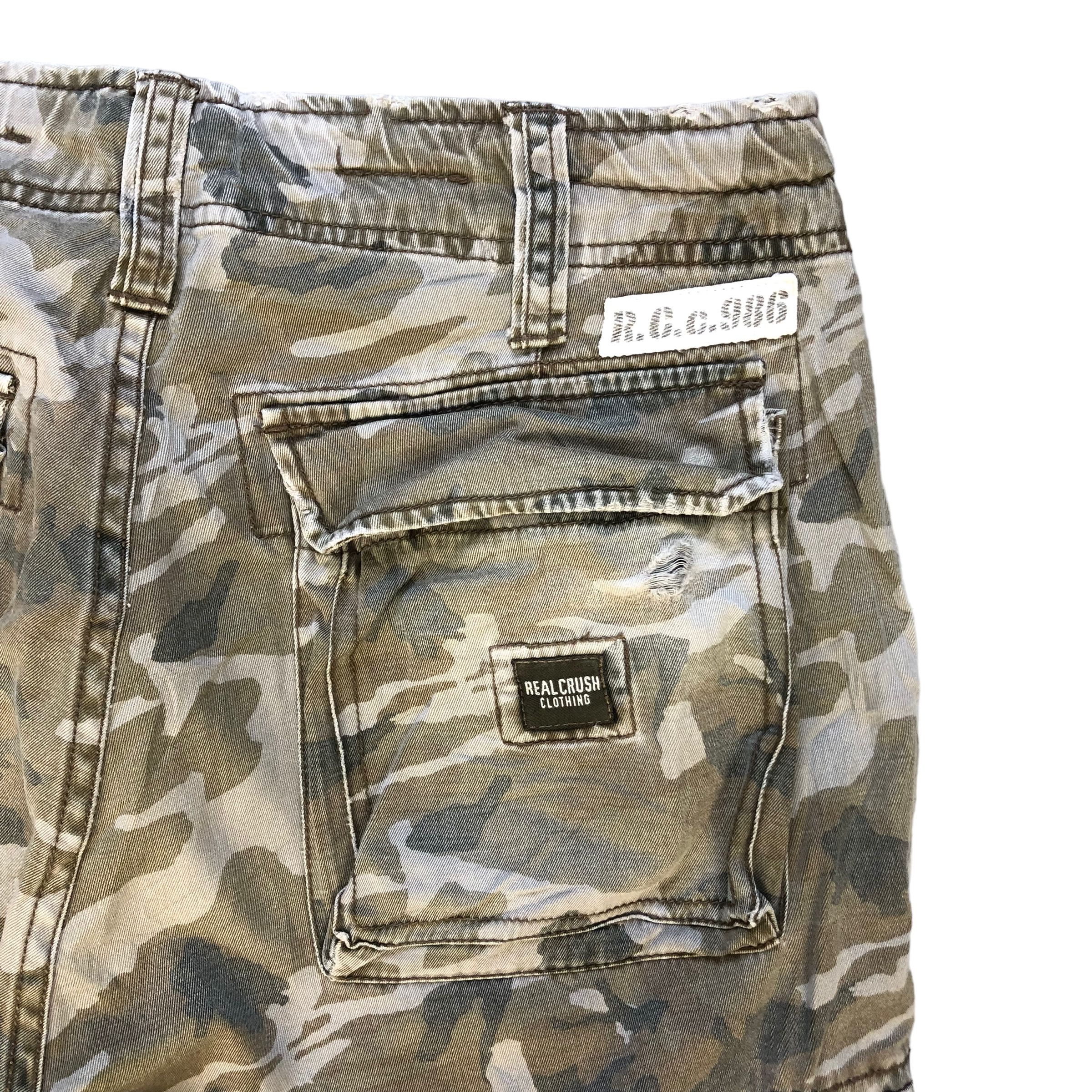 Vintage RC 86 CAMO CARGO PANTS #7029-106 Size US 32 / EU 48 - 14 Thumbnail