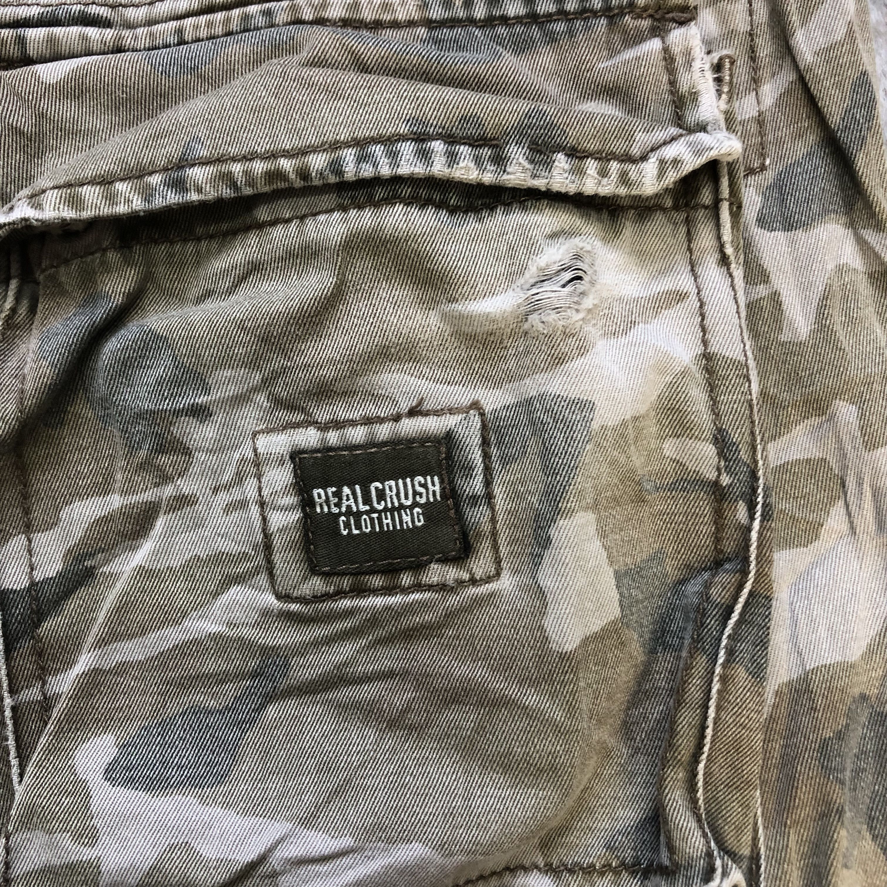 Vintage RC 86 CAMO CARGO PANTS #7029-106 Size US 32 / EU 48 - 16 Thumbnail