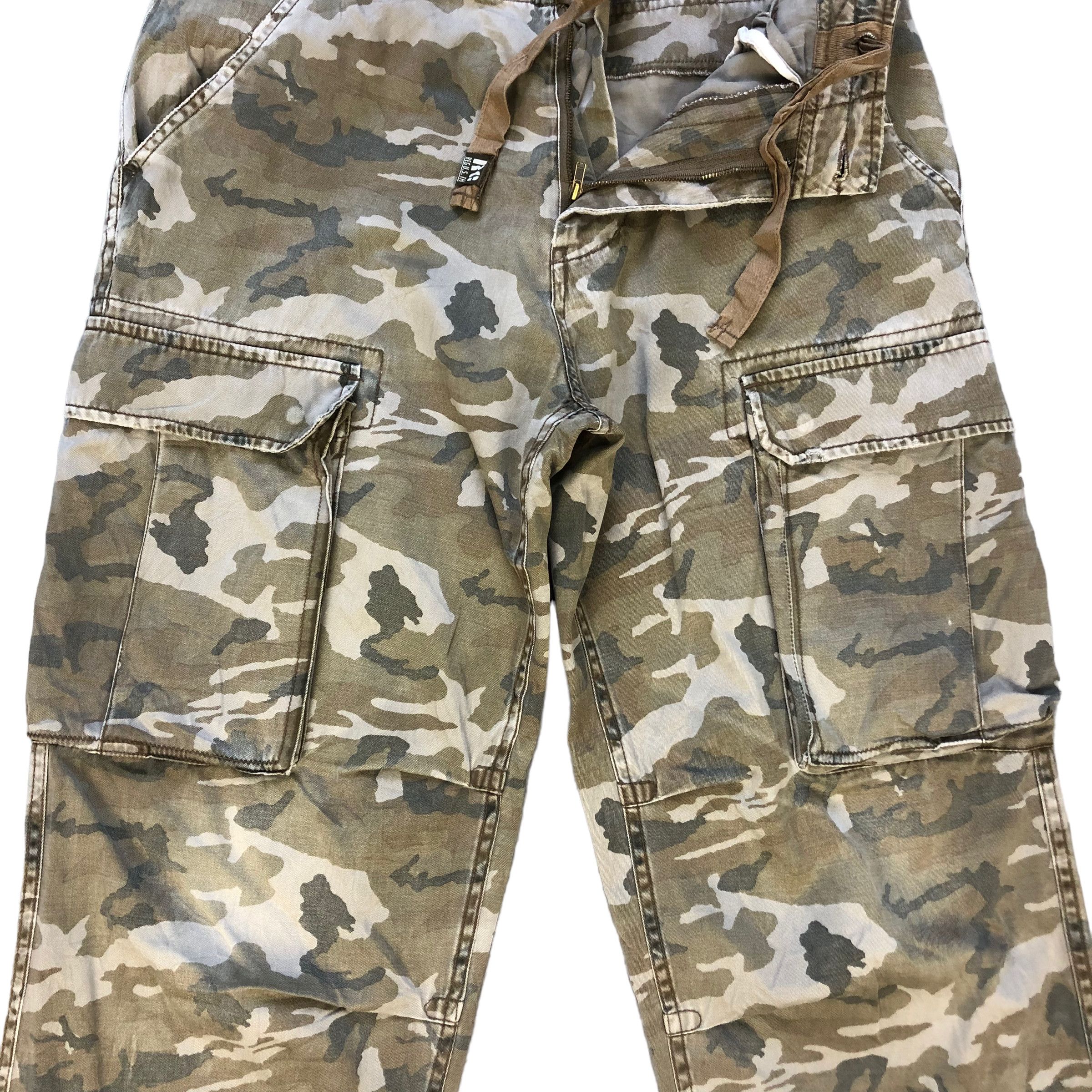 Vintage RC 86 CAMO CARGO PANTS #7029-106 Size US 32 / EU 48 - 6 Thumbnail