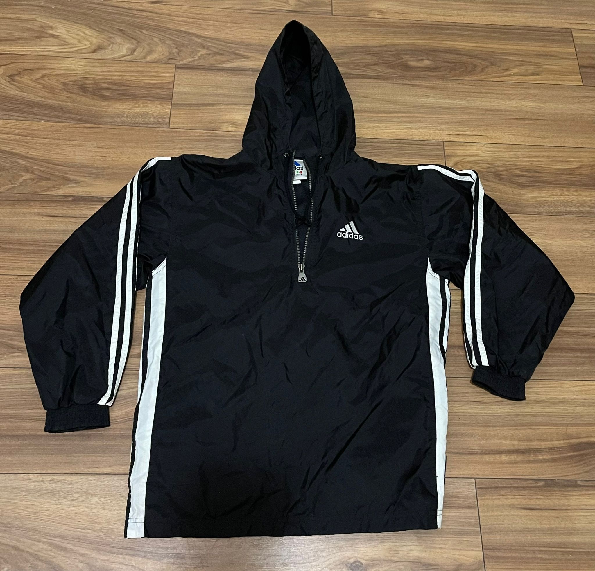 adidas gazelle silver green womens Yeezy Season 5 Half-Zip Windbreaker