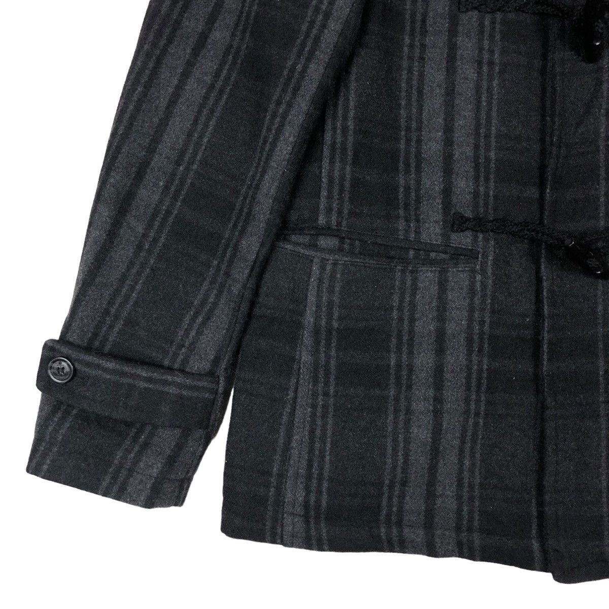 Japanese Brand Japanese Brand Louis Chavlon Plaid Wool Duffel Jacket Size US L / EU 52-54 / 3 - 3 Thumbnail