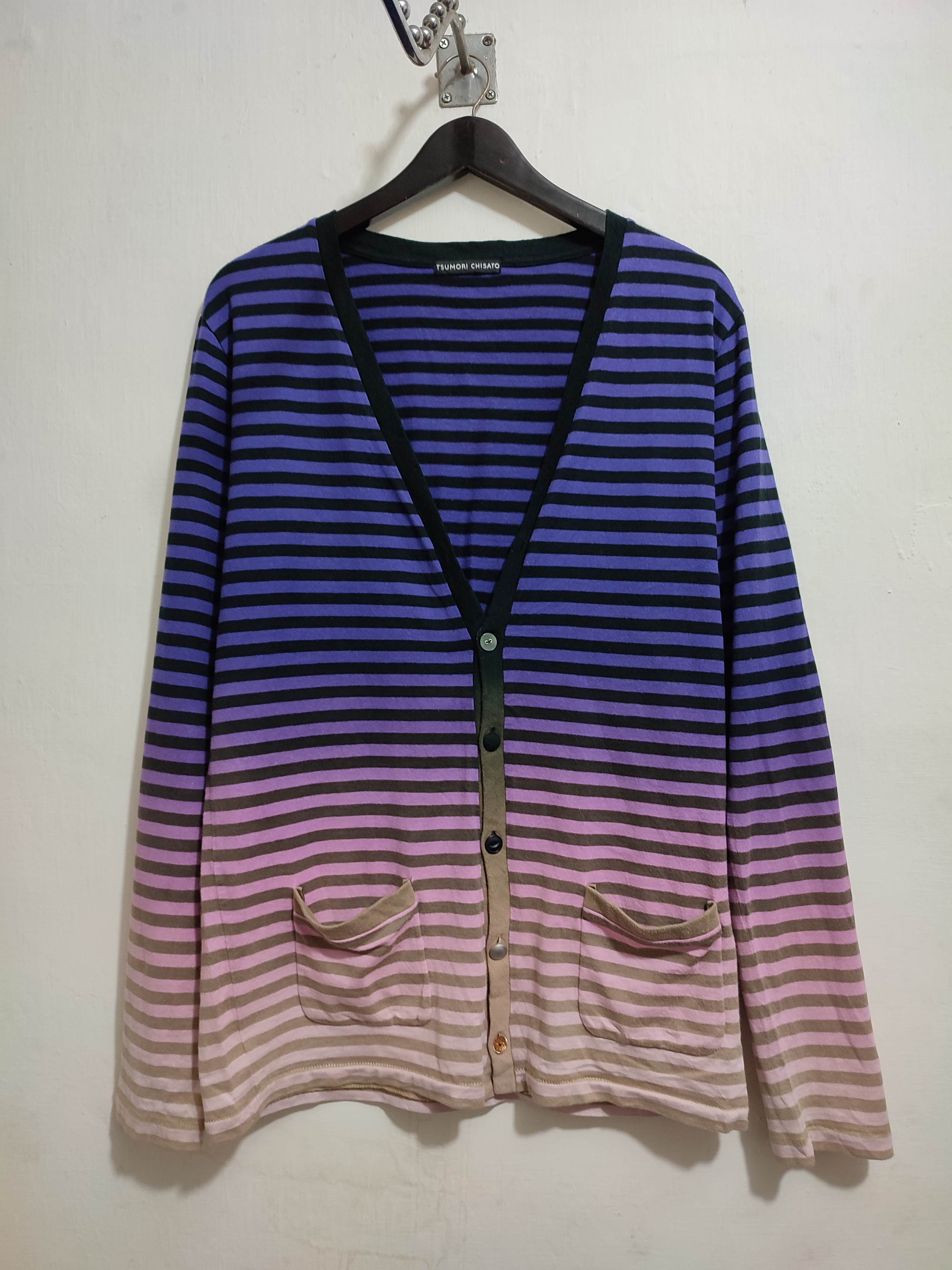 Issey Miyake × Tsumori Chisato 🔥Rare!!! Tsumori Chisato Issey Miyake Dyed Cardigan Size US M / EU 48-50 / 2 - 6 Thumbnail