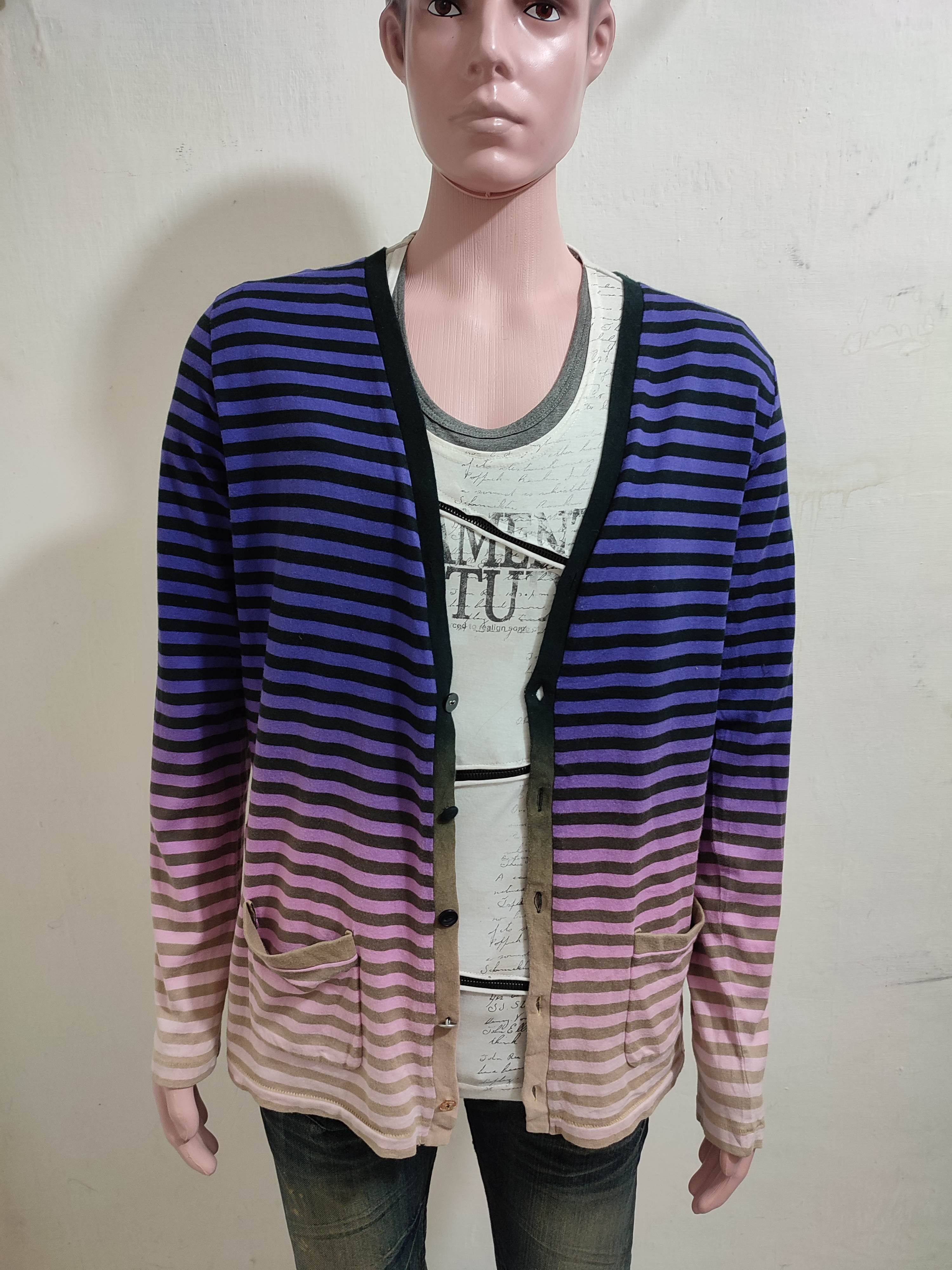 Issey Miyake × Tsumori Chisato 🔥Rare!!! Tsumori Chisato Issey Miyake Dyed Cardigan Size US M / EU 48-50 / 2 - 1 Thumbnail