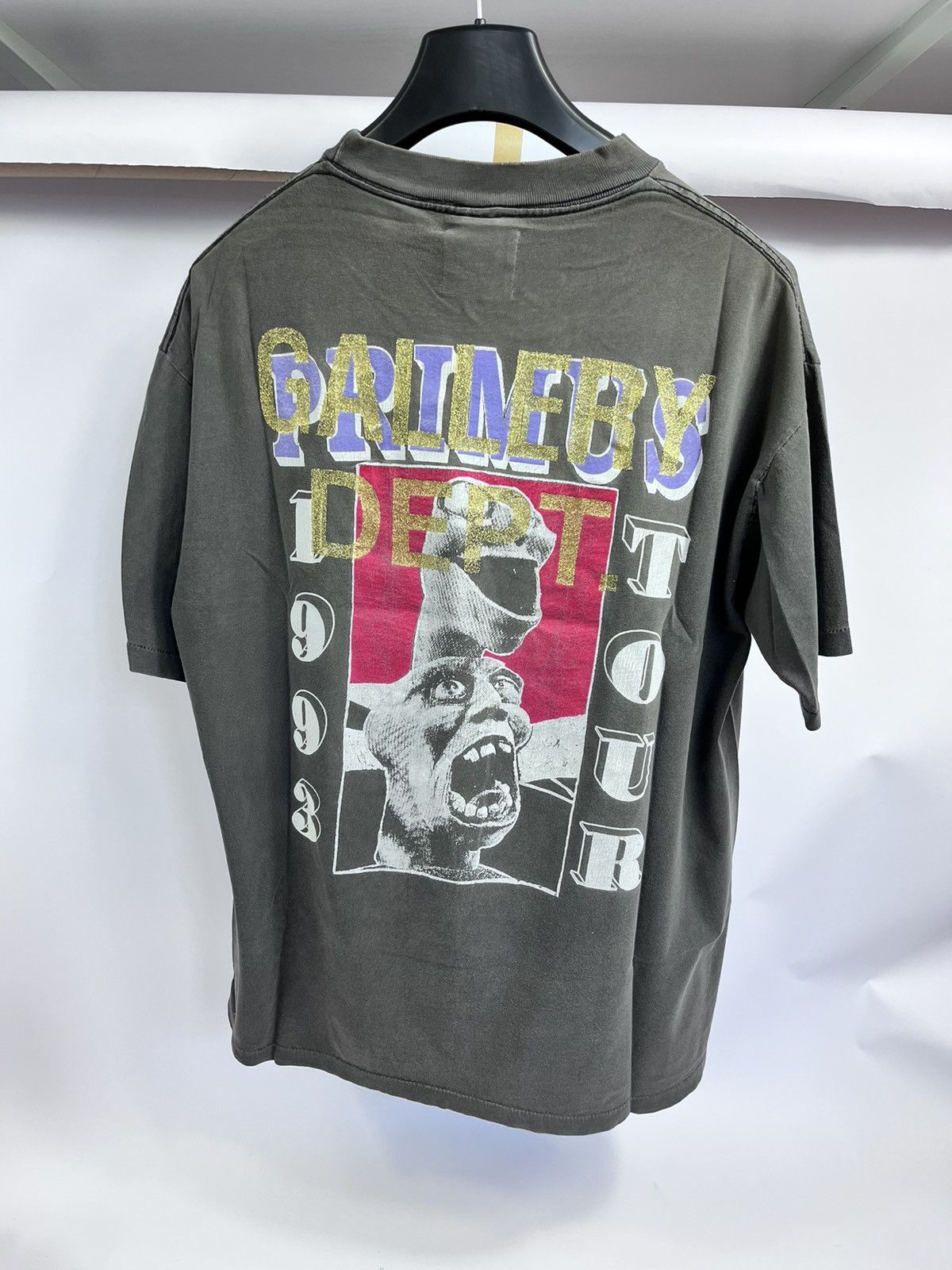 Gallery Dept. x PRIMUS Washed Black Vintage T-Shirt Size US XL / EU 56 / 4 - 2 Thumbnail