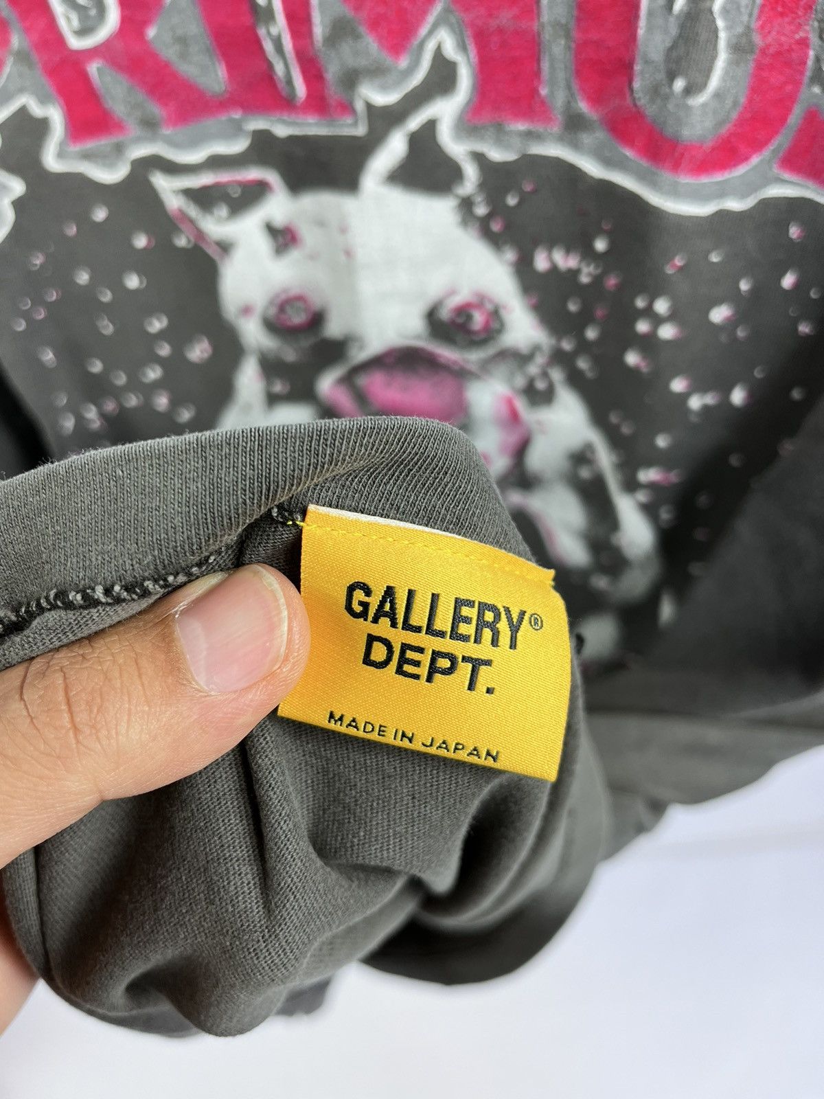 Gallery Dept. x PRIMUS Washed Black Vintage T-Shirt Size US XL / EU 56 / 4 - 15 Thumbnail