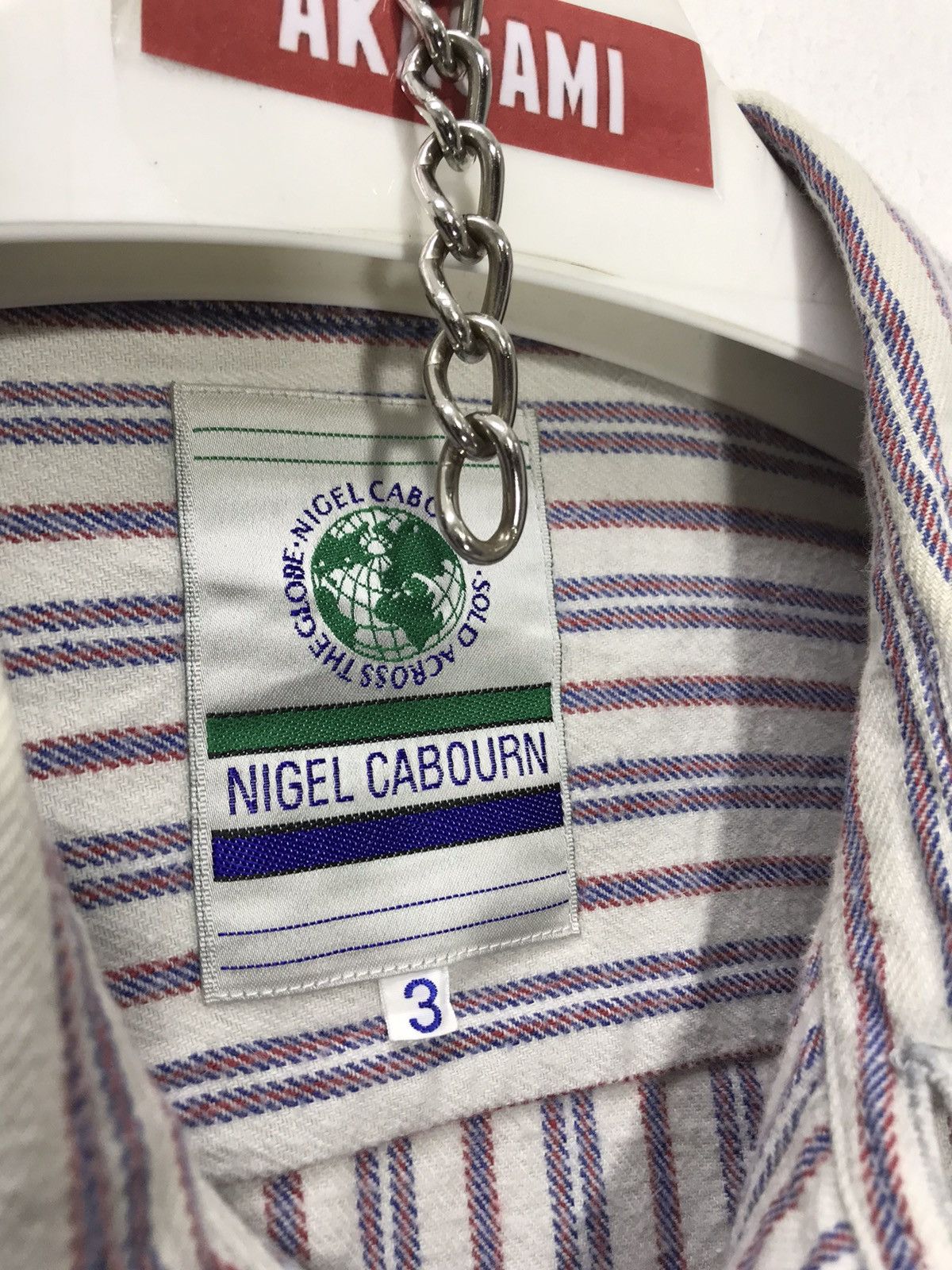 Nigel Cabourn Nigel Cabourn Striped Flannel Shirt 2🟩5 Size US XL / EU 56 / 4 - 5 Thumbnail