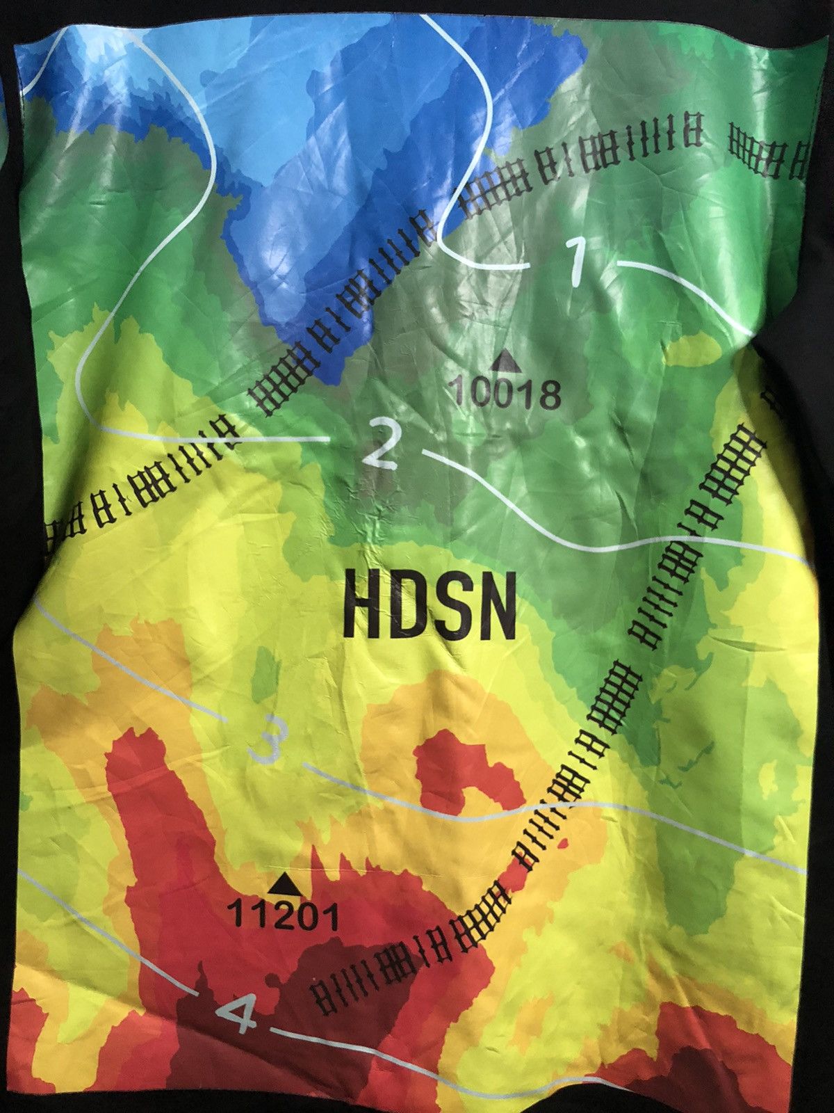 Hudson HUDSON BIG PRINT NICE DESIGN LONG SLEEVE TEE Size US L / EU 52-54 / 3 - 2 Thumbnail