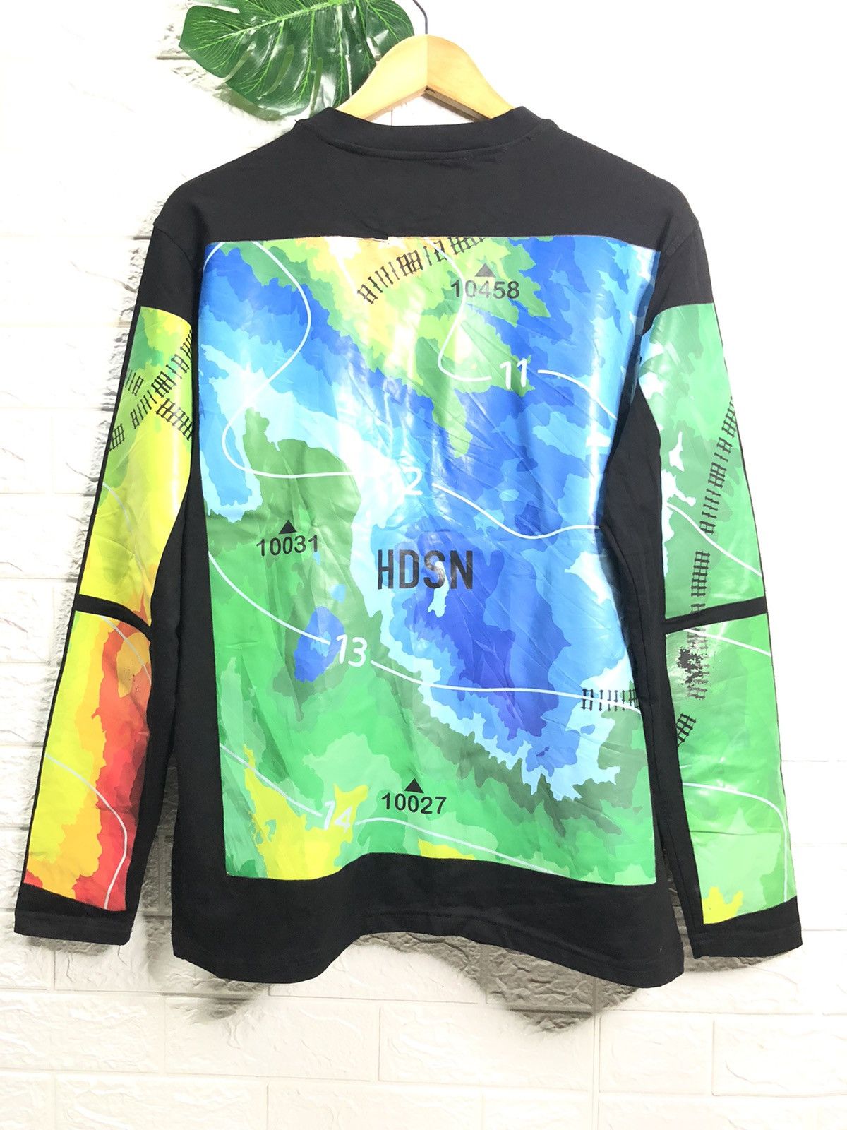 Hudson HUDSON BIG PRINT NICE DESIGN LONG SLEEVE TEE Size US L / EU 52-54 / 3 - 5 Thumbnail