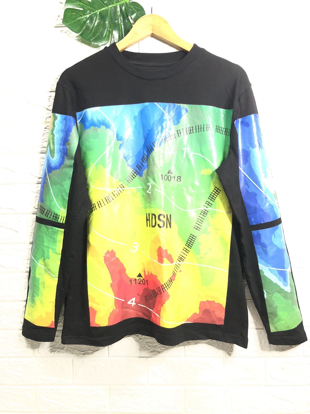 Hudson HUDSON BIG PRINT NICE DESIGN LONG SLEEVE TEE Size US L / EU 52-54 / 3 - 1 Thumbnail