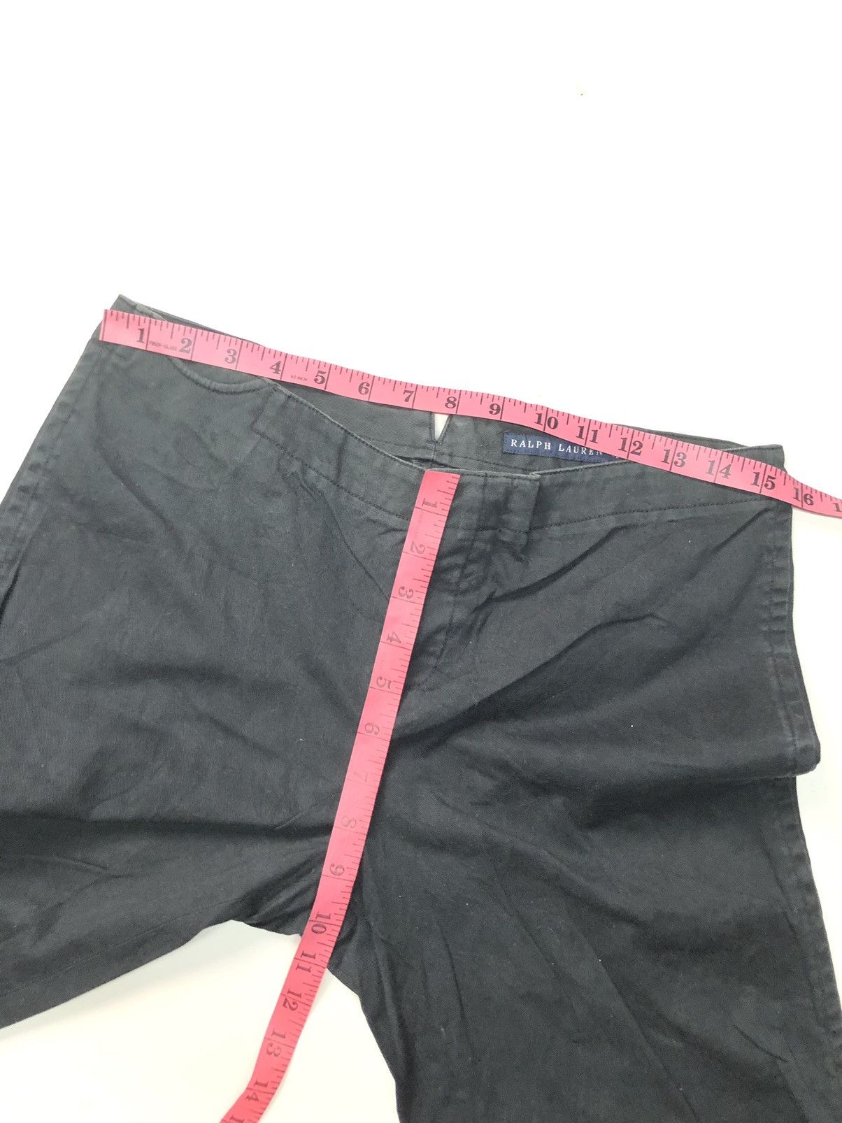 Designer × Ralph Lauren × Vintage VINTAGE RALPH LAURENT SHORT PANTS BUCKLE BACK Size US 31 - 12 Thumbnail