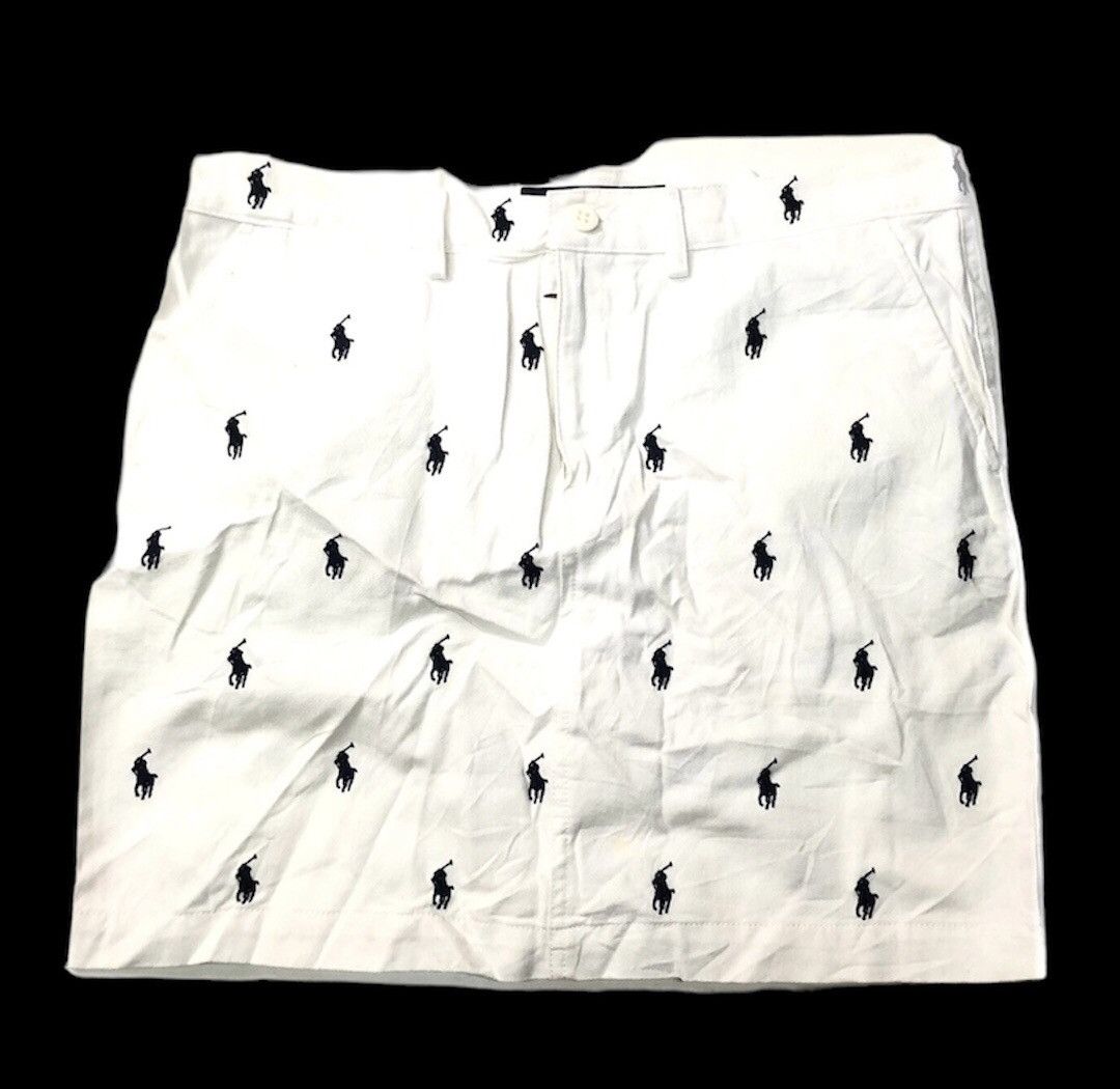 Designer × Ralph Lauren × Vintage VINTAGE RALPH LAURENT SHORT SKIRT LOT OF PONY Size 31" - 1 Thumbnail