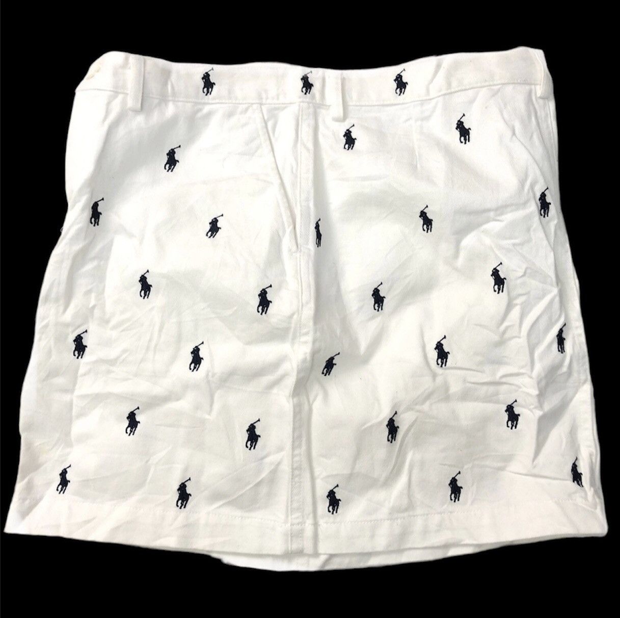 Designer × Ralph Lauren × Vintage VINTAGE RALPH LAURENT SHORT SKIRT LOT OF PONY Size 31" - 3 Thumbnail