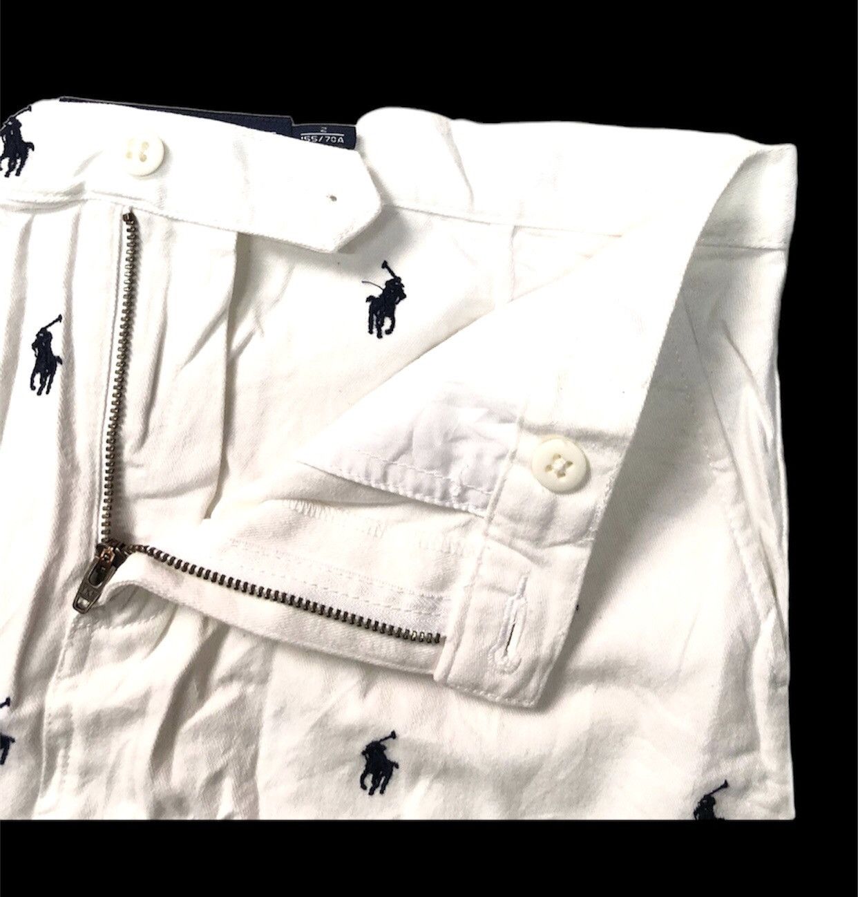 Designer × Ralph Lauren × Vintage VINTAGE RALPH LAURENT SHORT SKIRT LOT OF PONY Size 31" - 2 Thumbnail