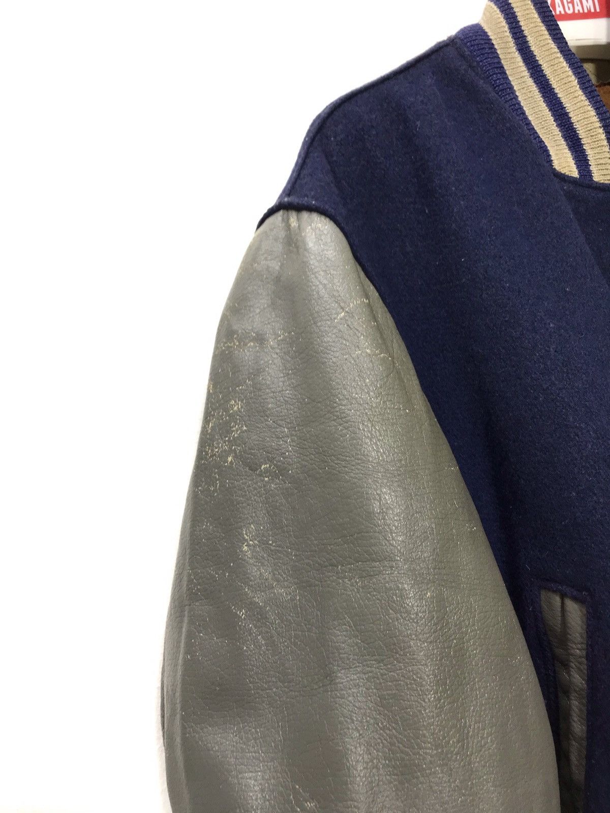 Golden Bear ❄Vintage Golden Bear Varsity Jacket Wool Leather 2🟩5 Size US L / EU 52-54 / 3 - 3 Thumbnail