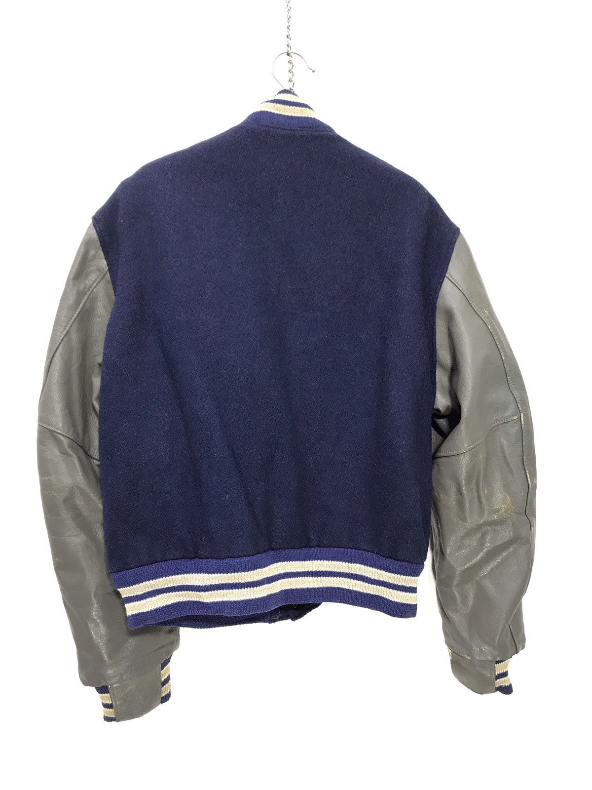 Golden Bear ❄Vintage Golden Bear Varsity Jacket Wool Leather 2🟩5 Size US L / EU 52-54 / 3 - 5 Thumbnail