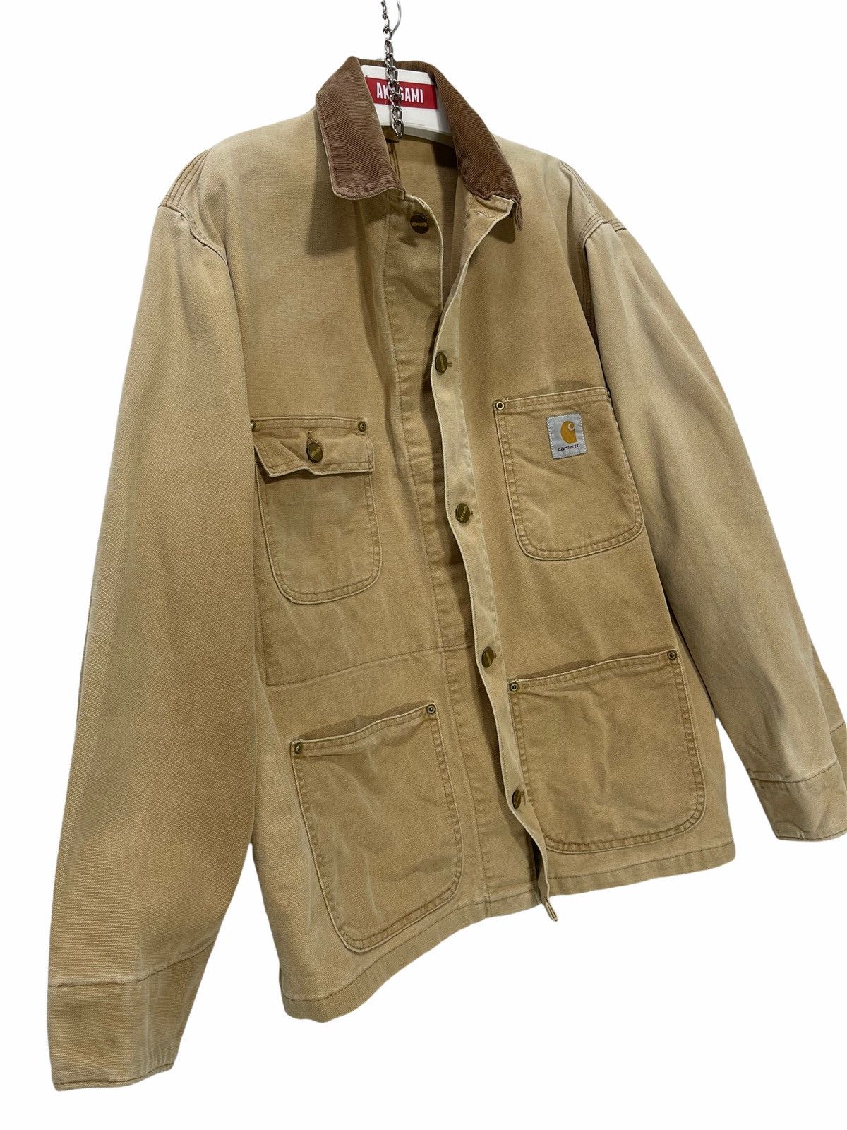 Carhartt 🛠 Vintage Carhartt Workwear Jacket Cotton Duck Size US L / EU 52-54 / 3 - 2 Thumbnail