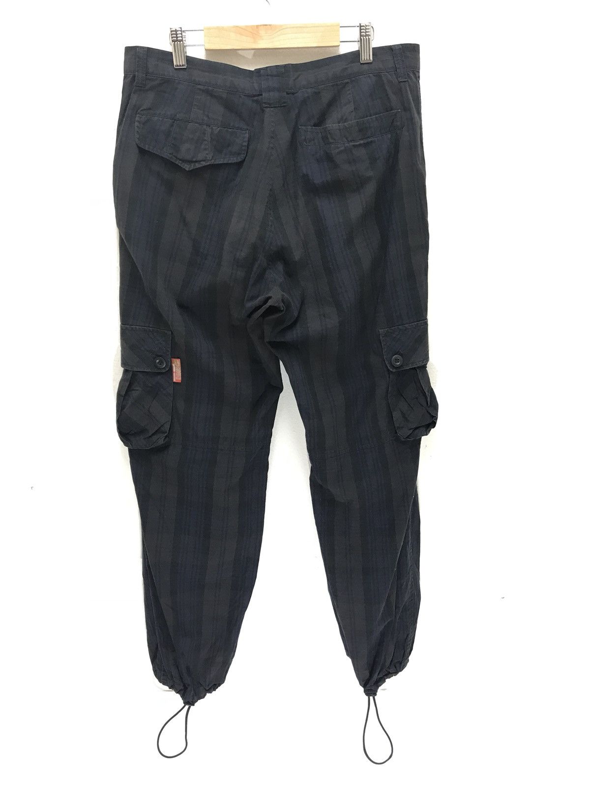 Japanese Brand 291295 Homme Cargo Pant Tartan Plaid Regular Size US 31 - 8 Thumbnail
