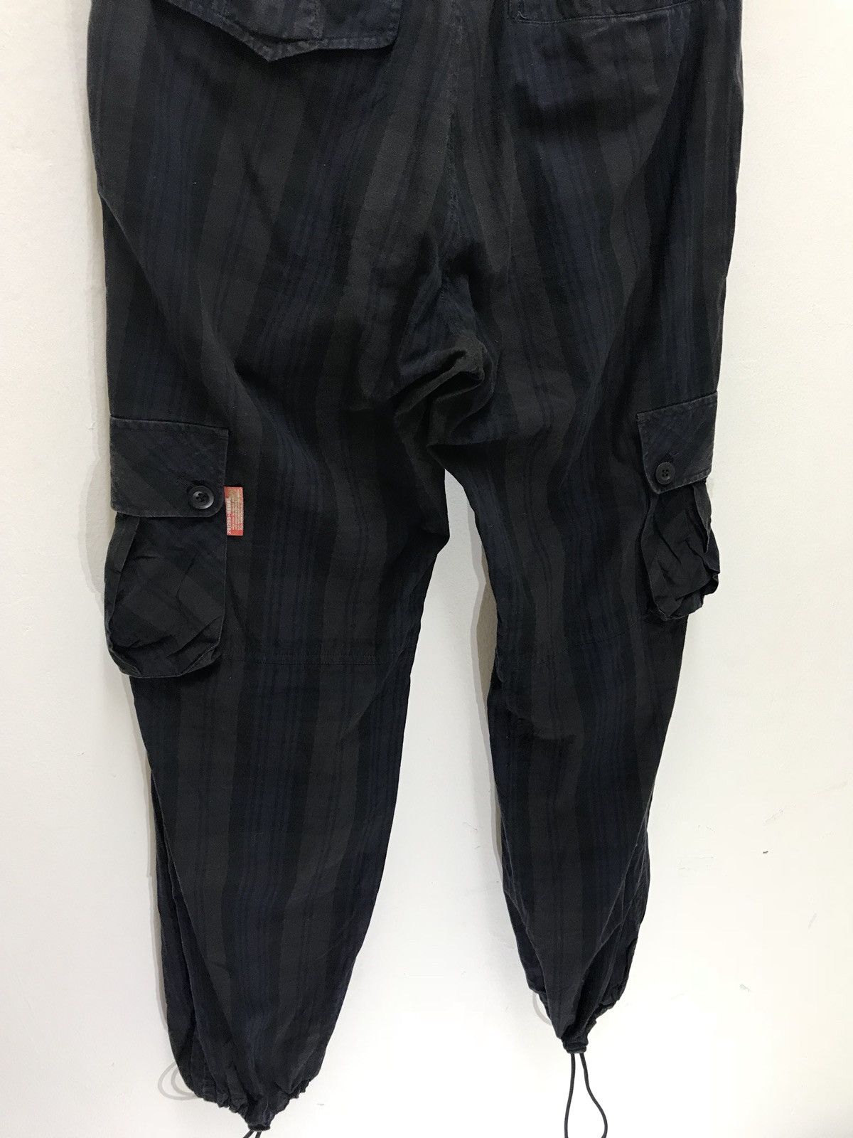 Japanese Brand 291295 Homme Cargo Pant Tartan Plaid Regular Size US 31 - 9 Thumbnail