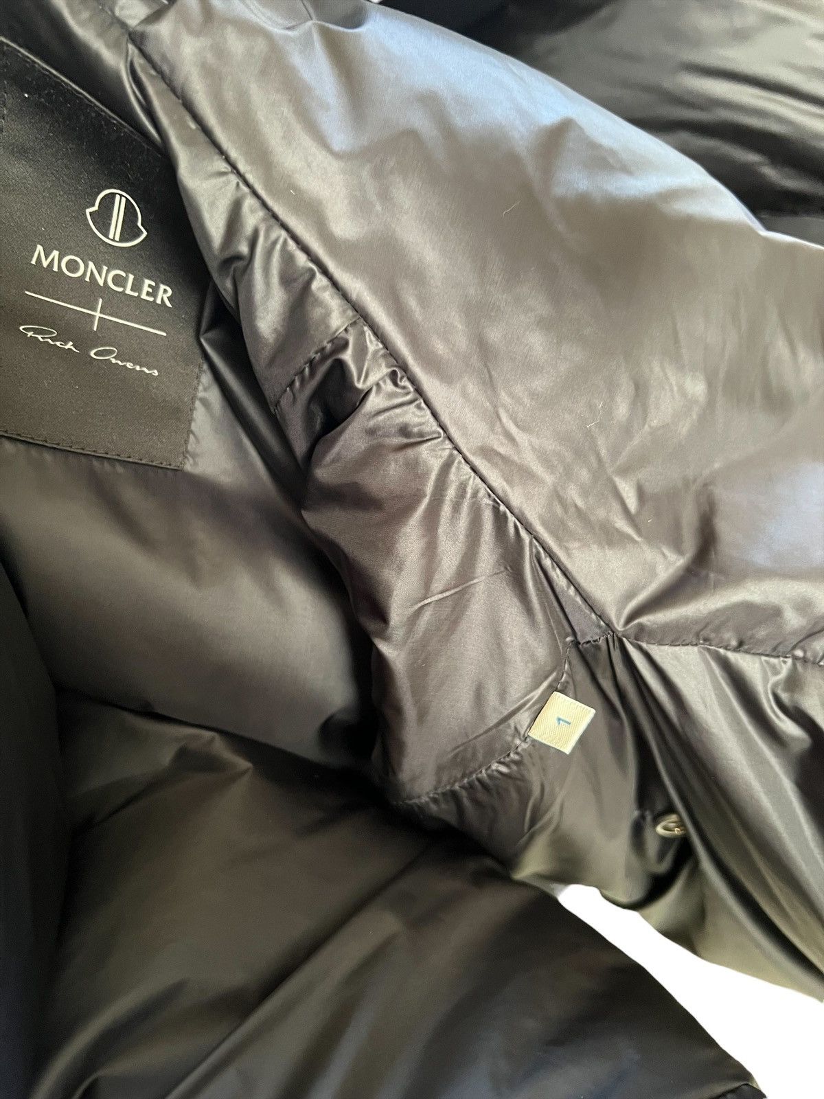 Moncler × Rick Owens Sz1 Moncler Porterville Gillet Vest Size US S / EU 44-46 / 1 - 20 Thumbnail