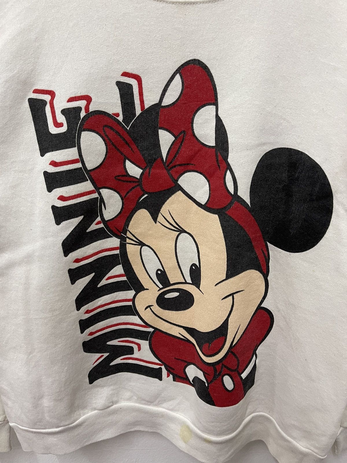 Vintage Vintage 90s Minnie Mouse Graphic Big Logo Sweatshirt Size US S / EU 44-46 / 1 - 2 Thumbnail