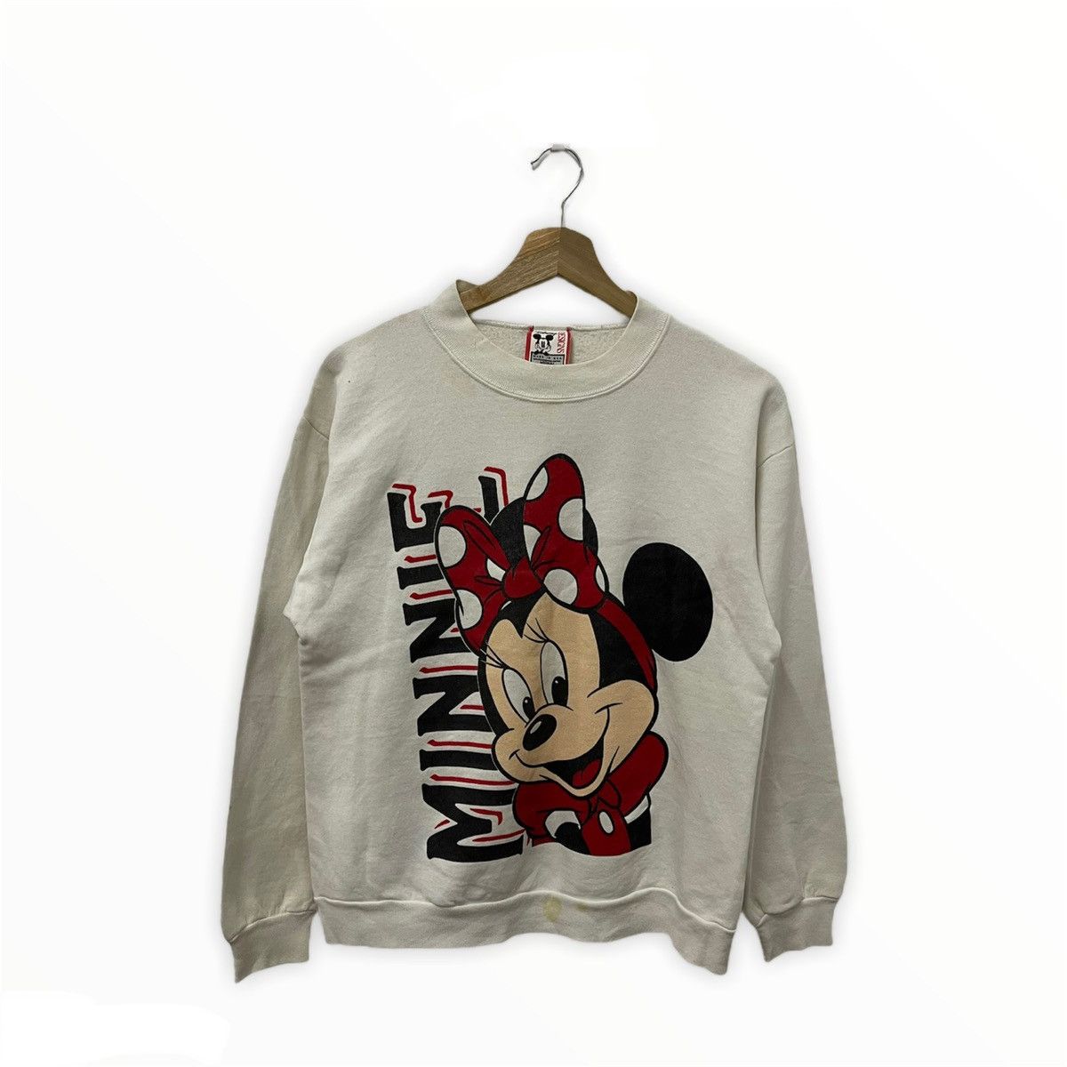 Vintage Vintage 90s Minnie Mouse Graphic Big Logo Sweatshirt Size US S / EU 44-46 / 1 - 1 Thumbnail