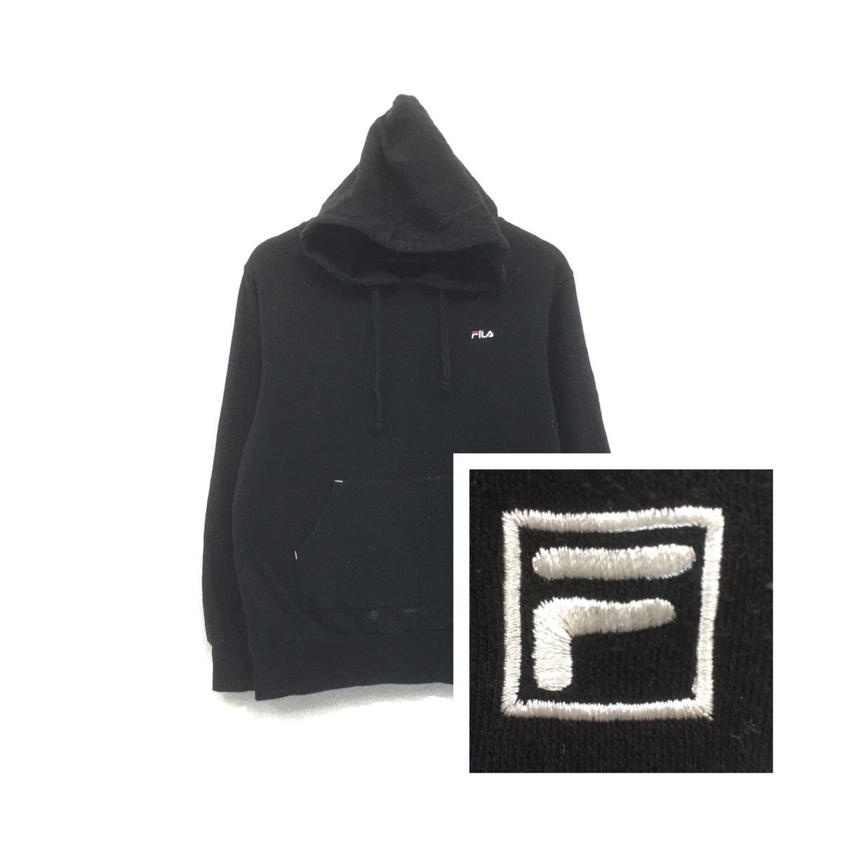 Fila FILA Sweatshirt Hoodie Spellout FILA Pullover Sweater Size US M / EU 48-50 / 2 - 1 Thumbnail