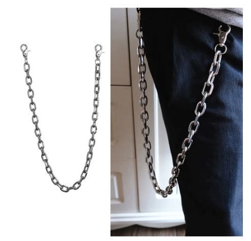 Other Keychain Wallet Belt Chain Size ONE SIZE - 7 Thumbnail